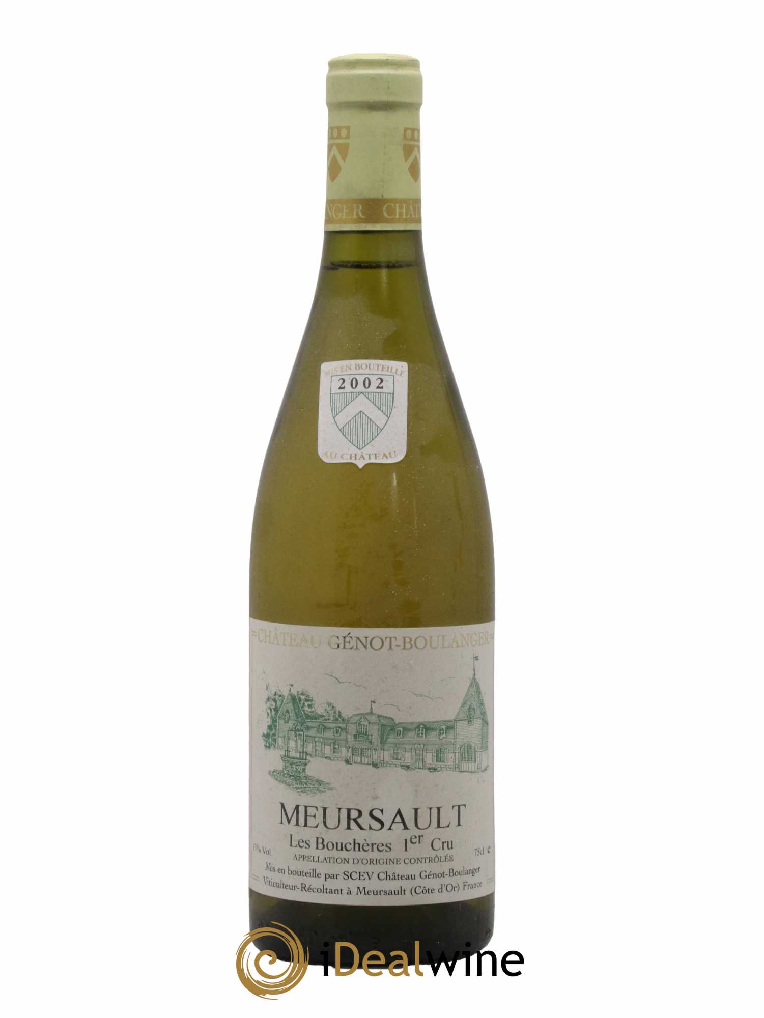 Meursault 1er Cru Les Bouchères Génot-Boulanger (Domaine) 2002 - Lot de 1 bouteille - 0