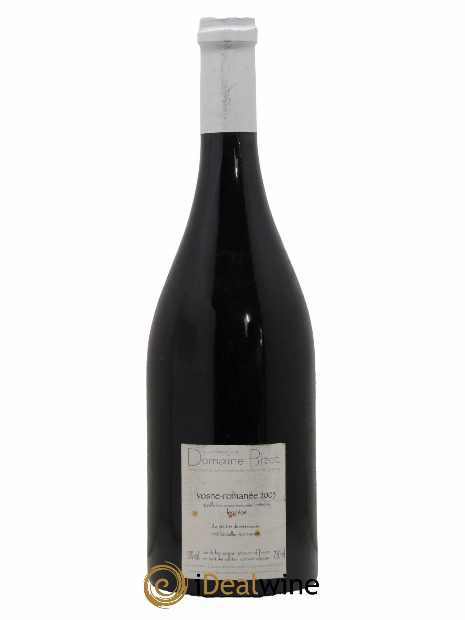 Vosne-Romanée Les Réas Bizot (Domaine)  2005 - Posten von 1 Flasche - 1