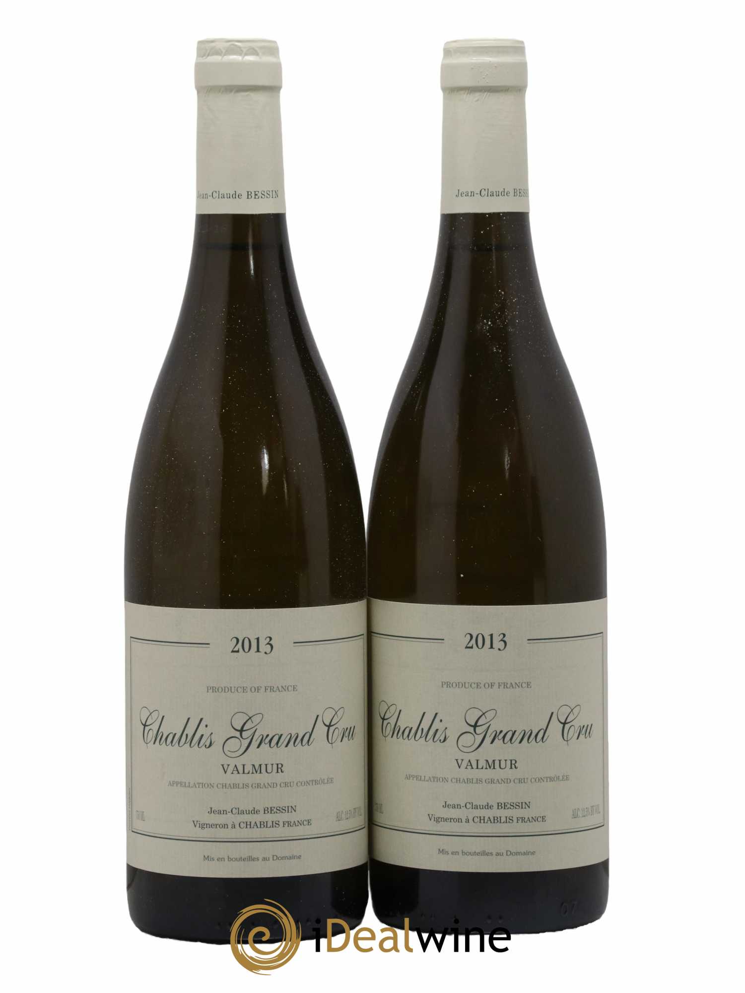 Chablis Grand Cru Valmur Jean-Claude & Romain Bessin 2013 - Lot de 2 bouteilles - 0