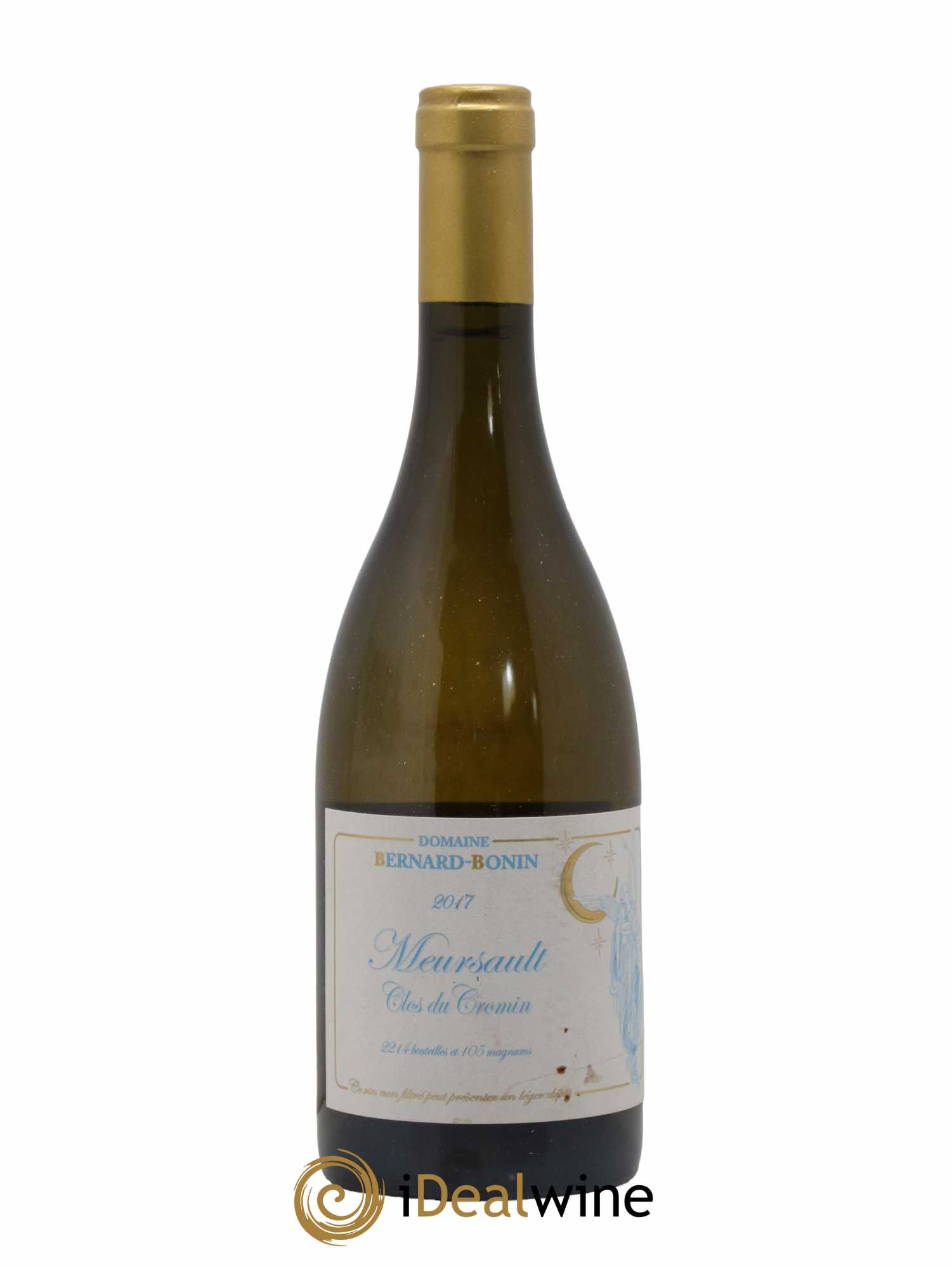 Meursault Clos du Cromin Bernard Bonin 2017 - Lot de 1 bouteille - 0