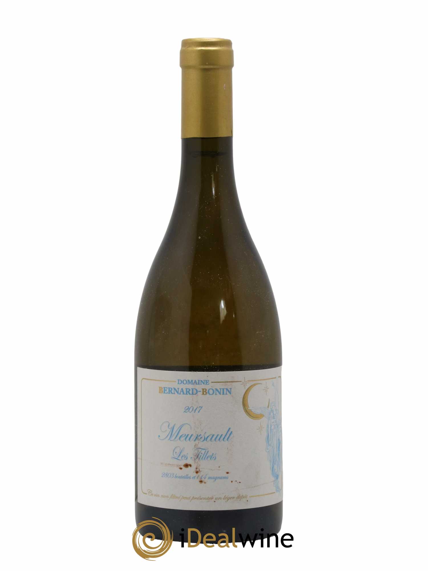 Meursault Les Tillets Bernard Bonin 2017 - Lot de 1 bouteille - 0