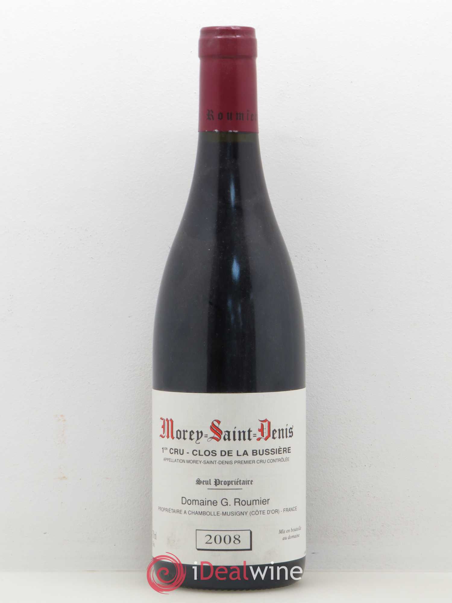 Morey-Saint-Denis 1er Cru Clos de la Bussière Georges Roumier (Domaine) 2008 - Lot de 1 bouteille - 0