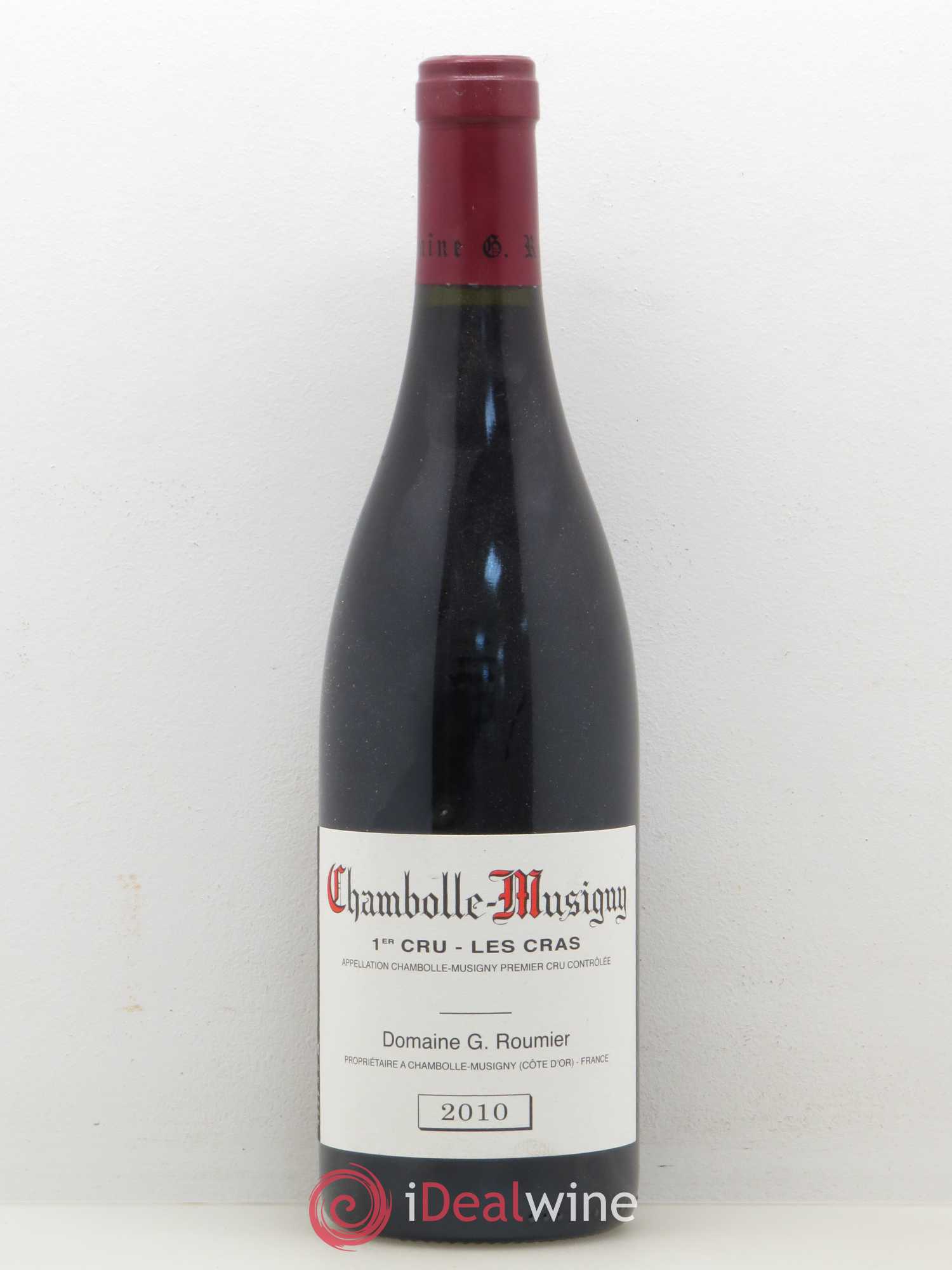 Chambolle-Musigny 1er Cru Les Cras Georges Roumier (Domaine) 2010 - Lot de 1 bouteille - 0