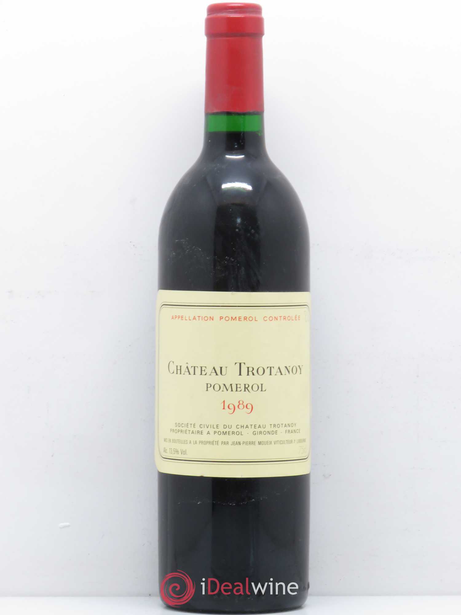 Château Trotanoy 1989 - Lot de 1 bouteille - 0