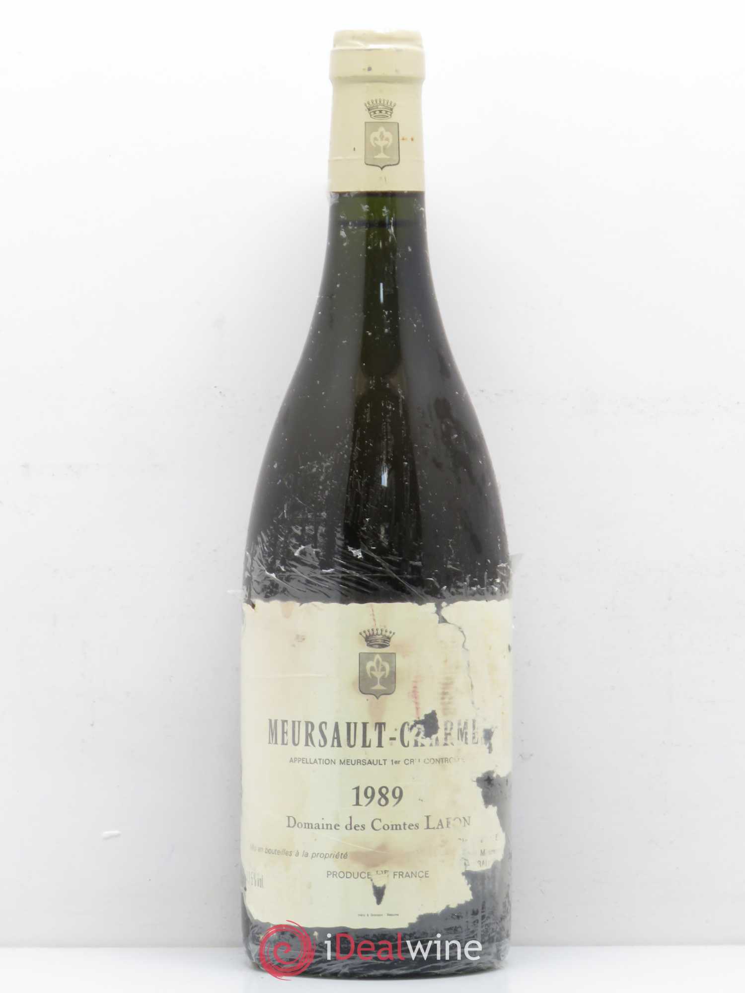 Meursault 1er Cru Charmes Comtes Lafon (Domaine des) 1989 - Lot de 1 bouteille - 0