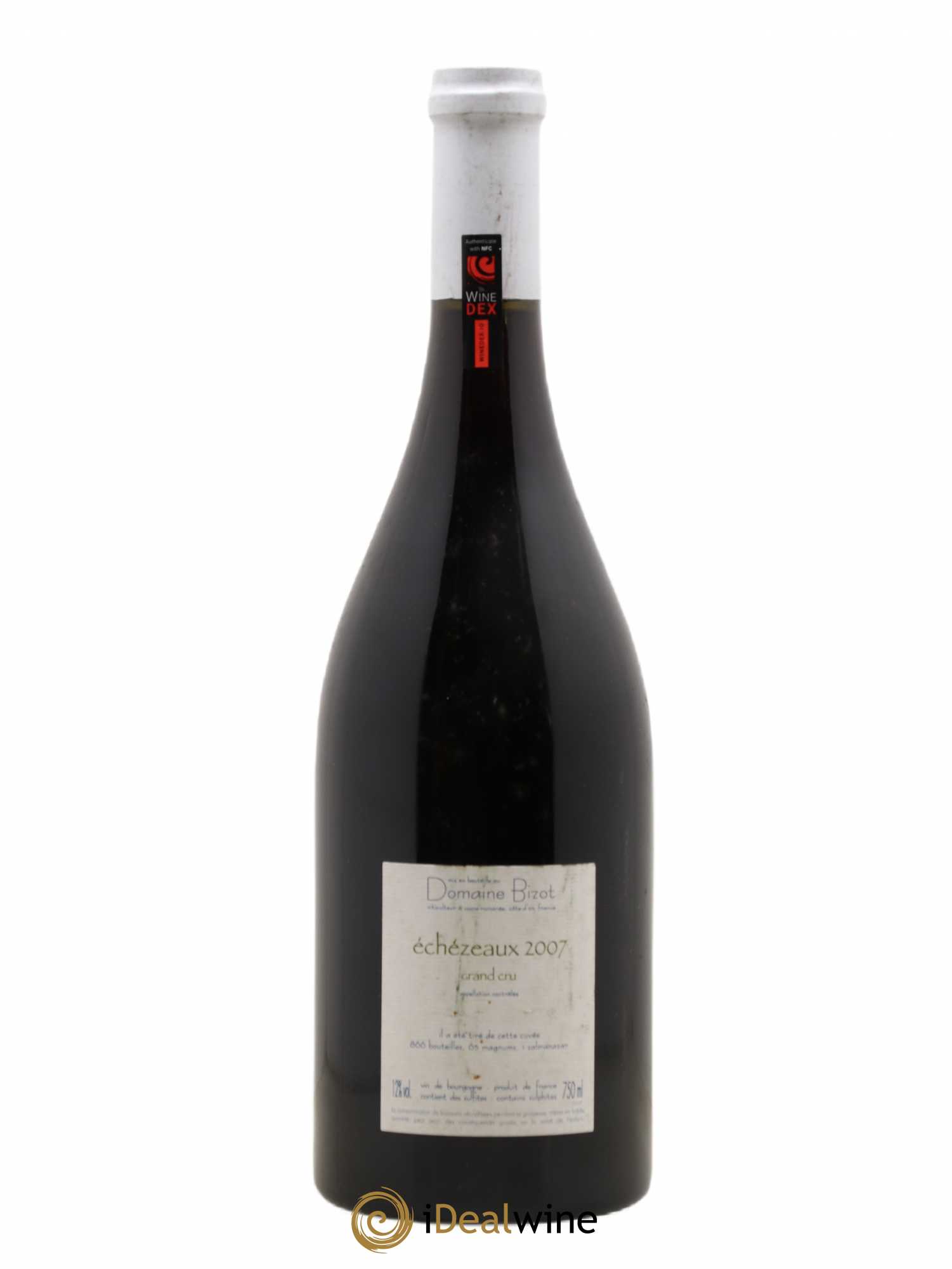 Echezeaux Grand Cru Bizot (Domaine) 2007 - Lot de 1 bouteille - 1