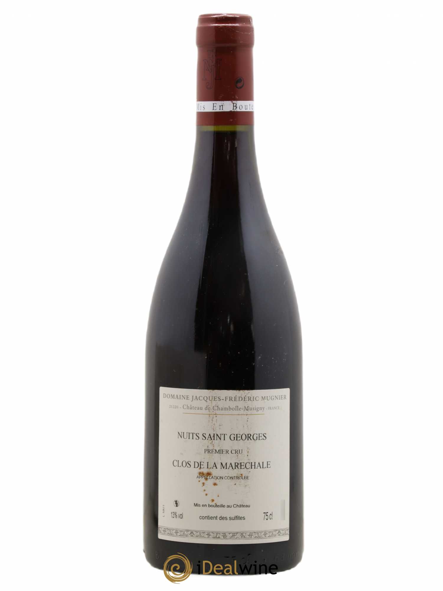 Nuits-Saint-Georges 1er Cru Clos de La Maréchale Jacques-Frédéric Mugnier 2011 - Lot de 1 bouteille - 1