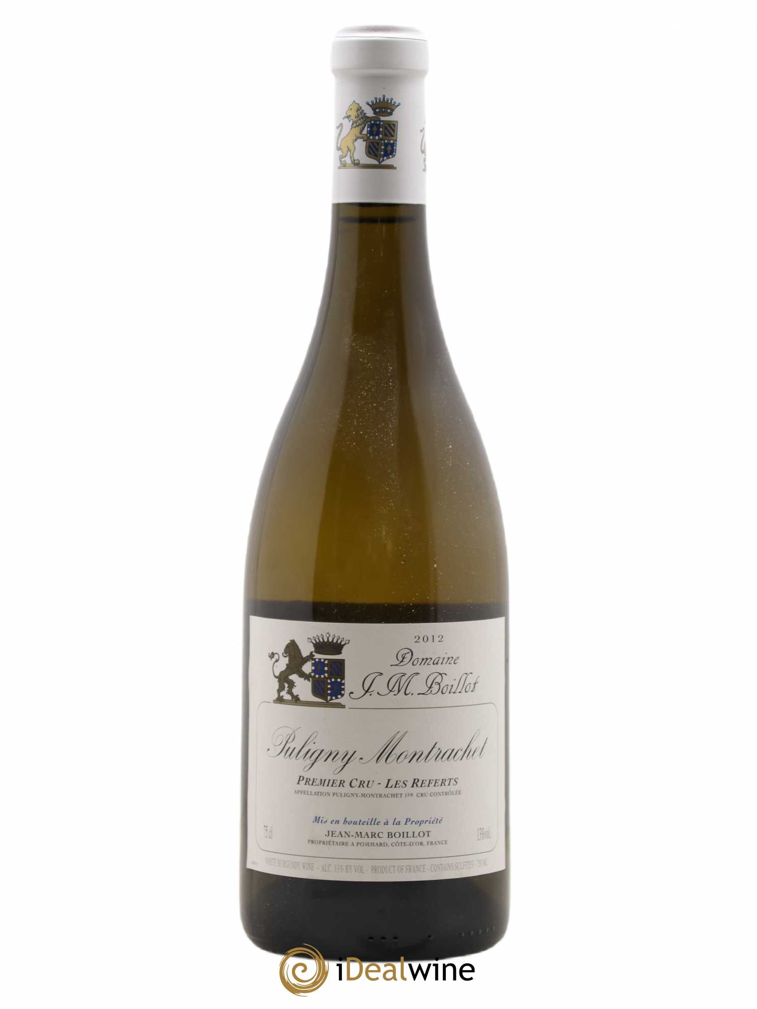 Puligny-Montrachet 1er Cru Les Referts Jean-Marc Boillot 2012 - Lot de 1 bouteille - 0