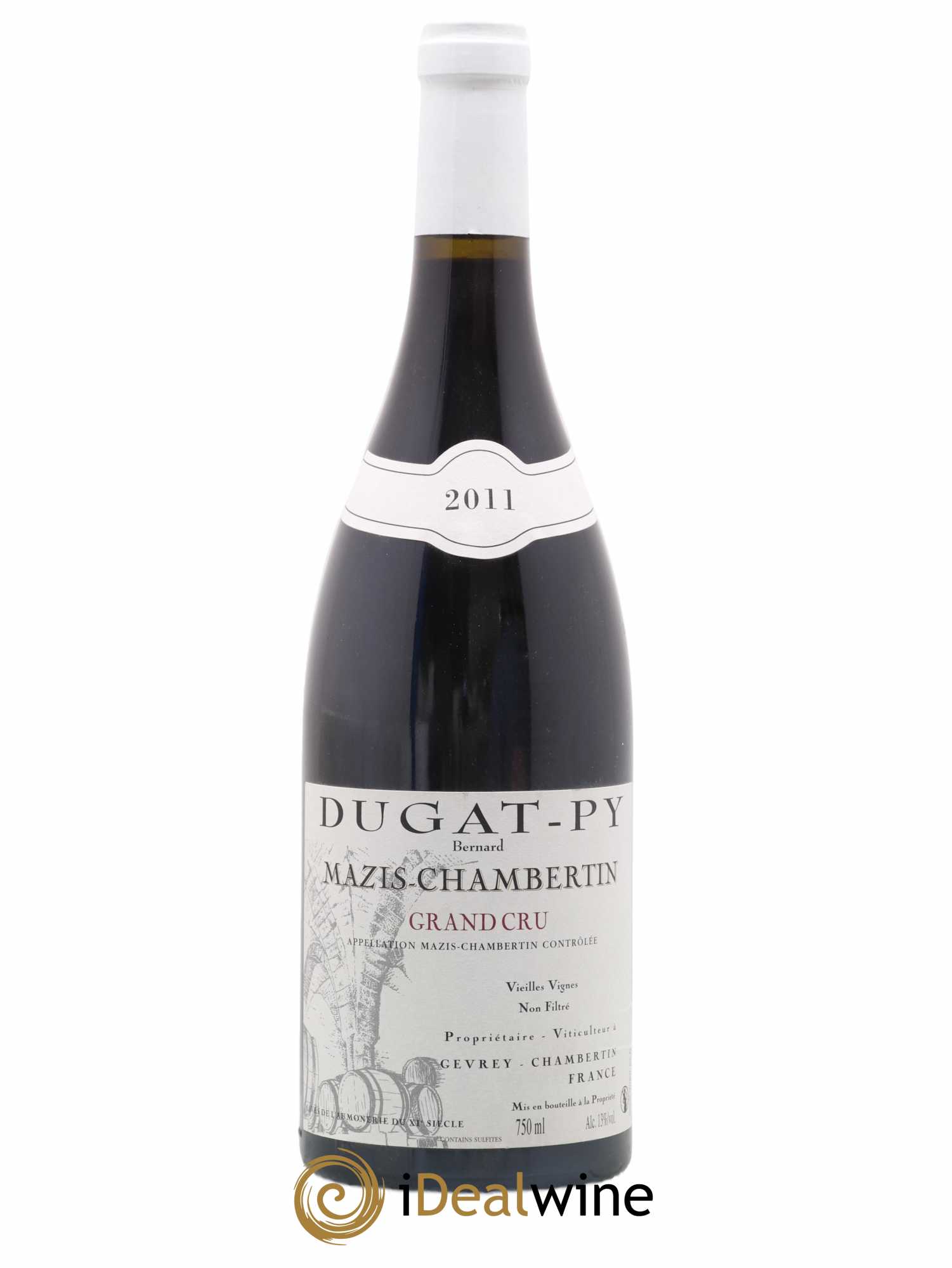 Mazis-Chambertin Grand Cru Vieilles Vignes Dugat-Py 2011 - Lot de 1 bouteille - 0