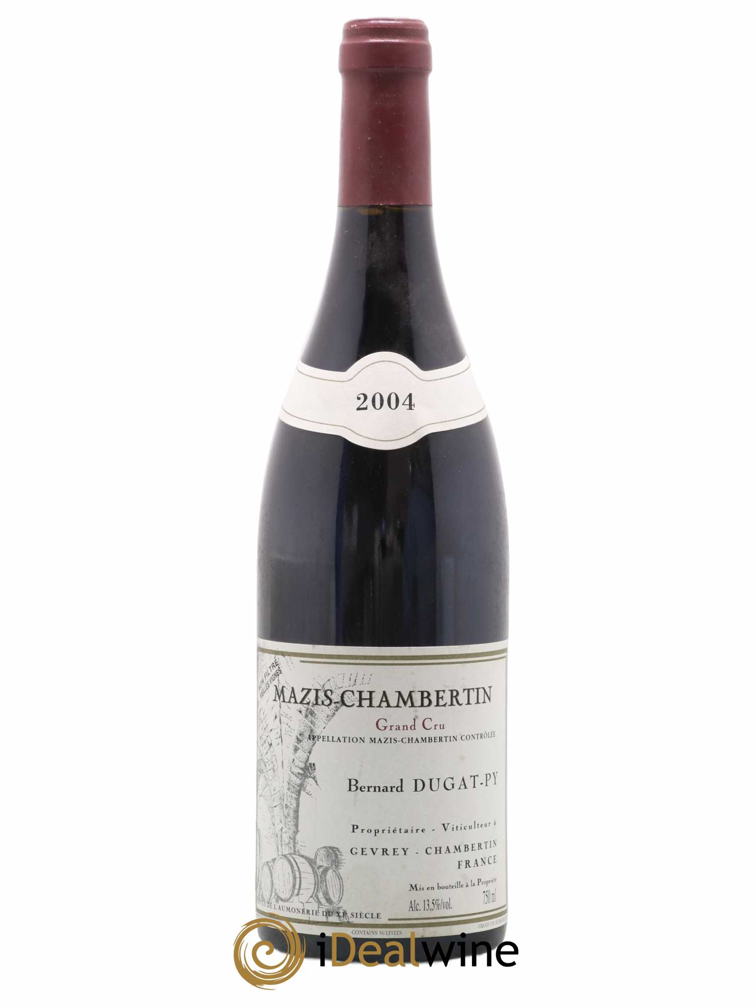 Mazis-Chambertin Grand Cru Vieilles Vignes Dugat-Py 2004 - Lot de 1 bouteille - 0