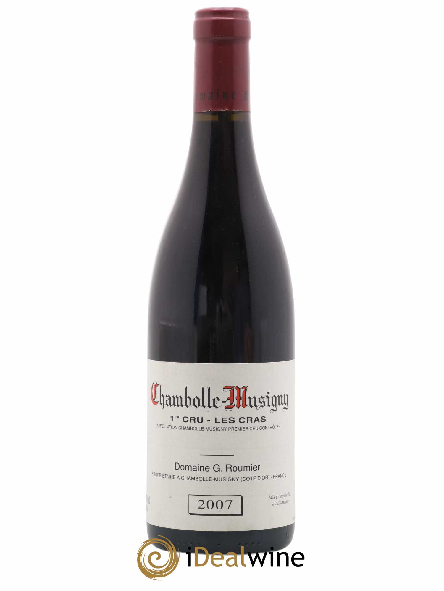 Chambolle-Musigny 1er Cru Les Cras Georges Roumier (Domaine) 2007 - Lot de 1 bouteille - 0
