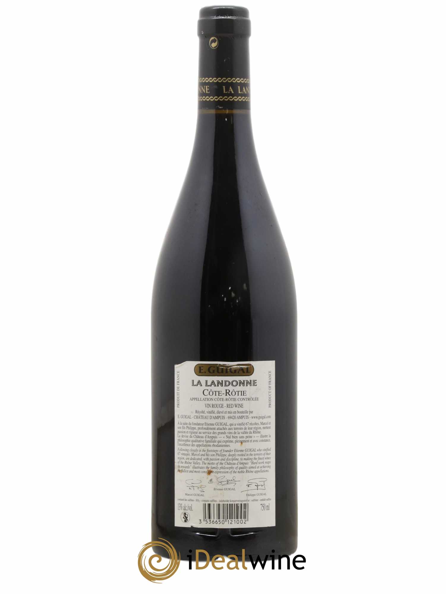 Côte-Rôtie La Landonne Guigal 2005 - Lot de 1 bouteille - 1