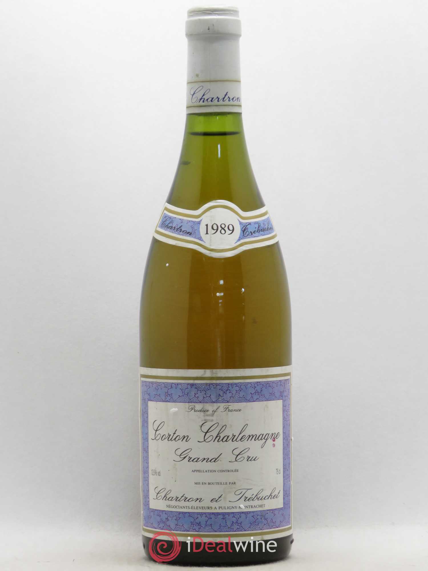 Corton-Charlemagne Grand Cru Chartron et Trebuchet 1989 - Lot de 1 bouteille - 0