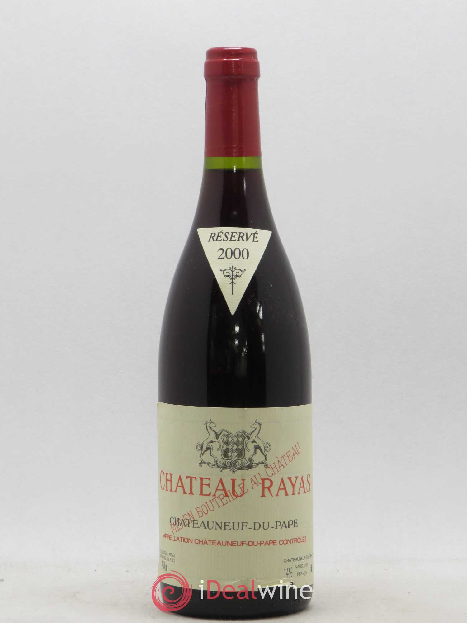 Châteauneuf-du-Pape Château Rayas Emmanuel Reynaud 2000 - Lot de 1 bouteille - 0
