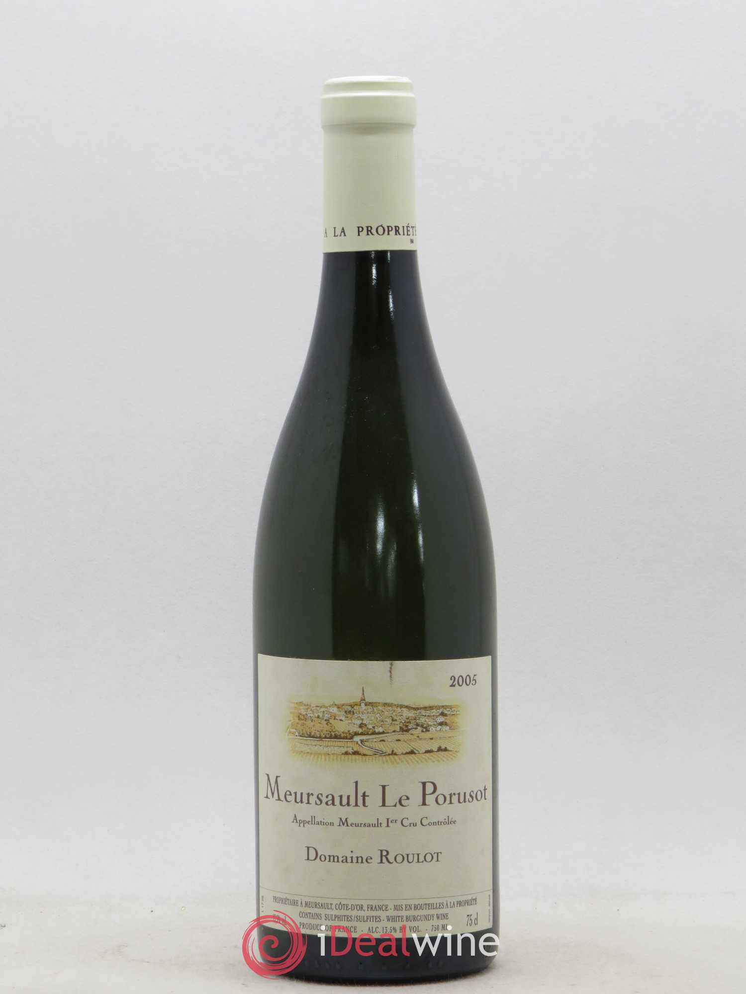 Meursault 1er Cru Le Porusot Roulot (Domaine) 2005 - Lot de 1 bouteille - 0