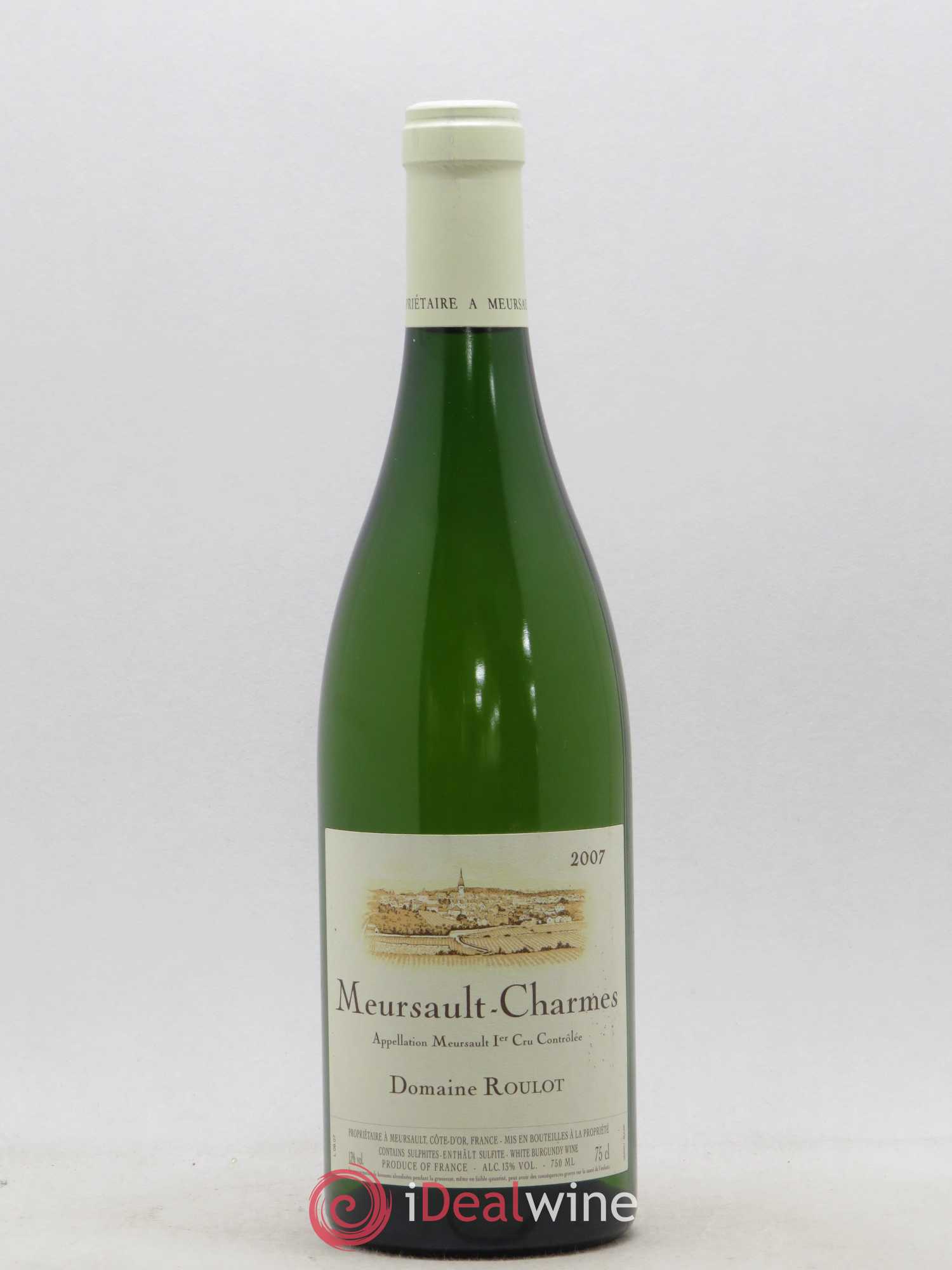 Meursault 1er Cru Charmes Roulot (Domaine) 2007 - Lot de 1 bouteille - 0