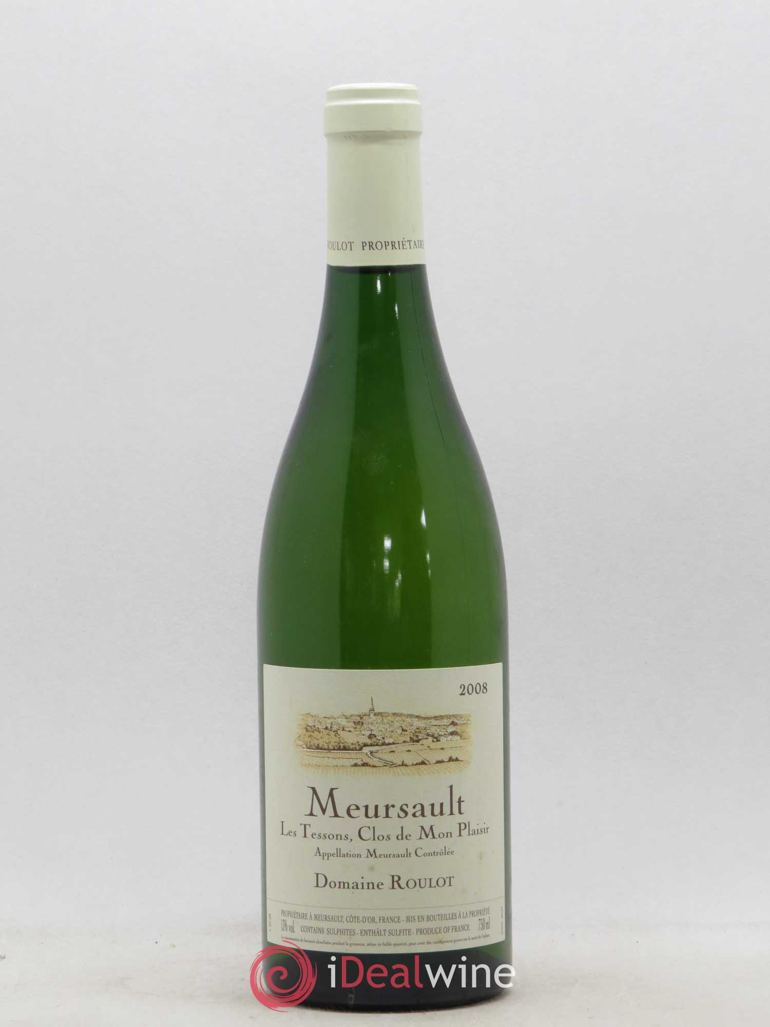 Meursault Les Tessons Clos de Mon plaisir Roulot (Domaine) 2008 - Posten von 1 Flasche - 0