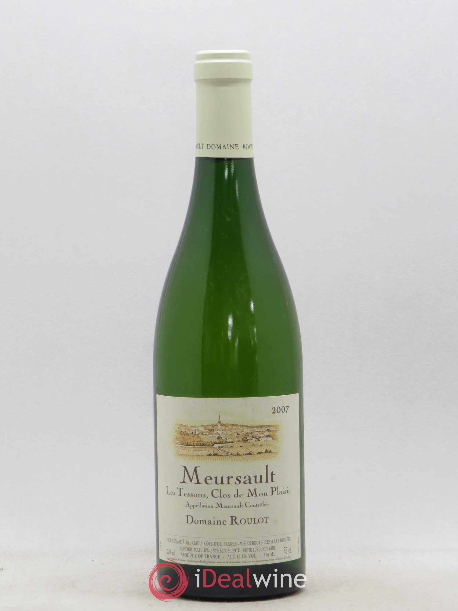 Meursault Les Tessons Clos de Mon plaisir Roulot (Domaine) 2007 - Lot de 1 bouteille - 0