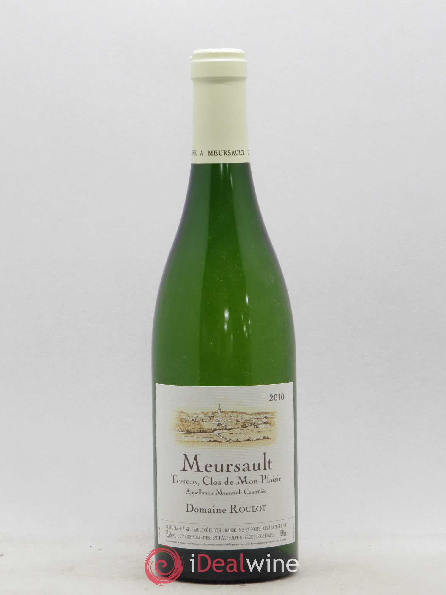 Meursault Les Tessons Clos de Mon plaisir Roulot (Domaine) 2010 - Lot de 1 bouteille - 0