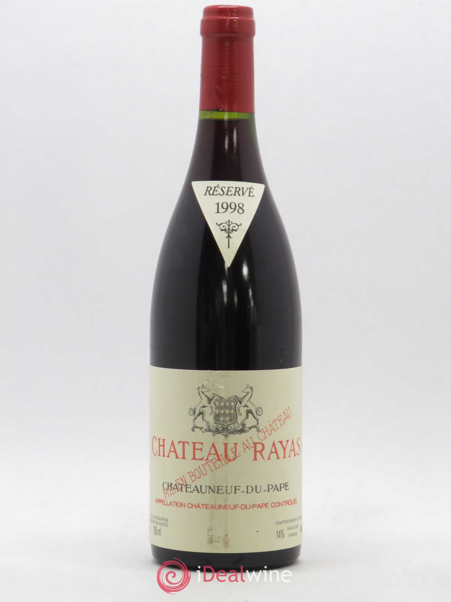 Châteauneuf-du-Pape Château Rayas Emmanuel Reynaud 1998 - Lot de 1 bouteille - 0