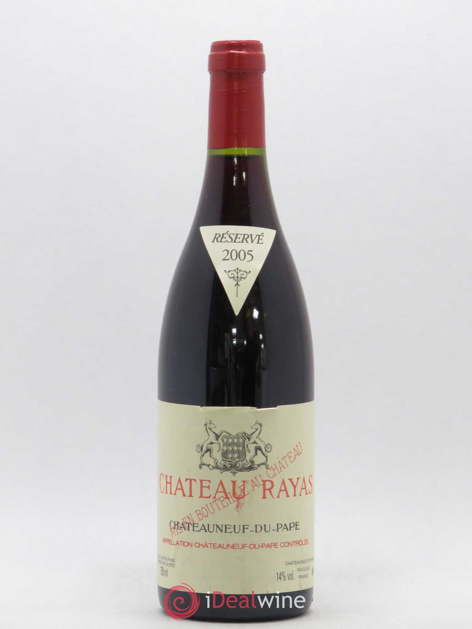Châteauneuf-du-Pape Château Rayas Emmanuel Reynaud 2005 - Lot de 1 bouteille - 0