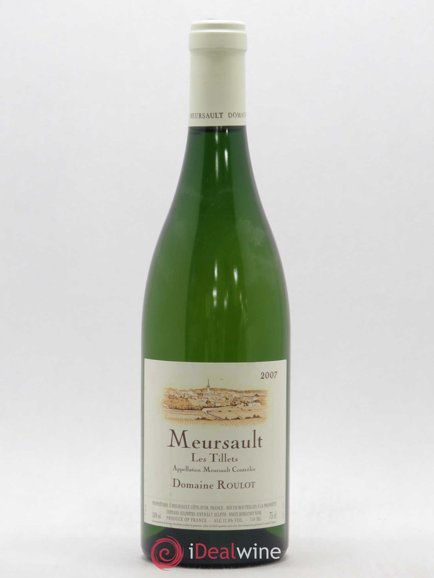 Meursault Les Tillets Roulot (Domaine) 2007 - Lot de 1 bouteille - 0