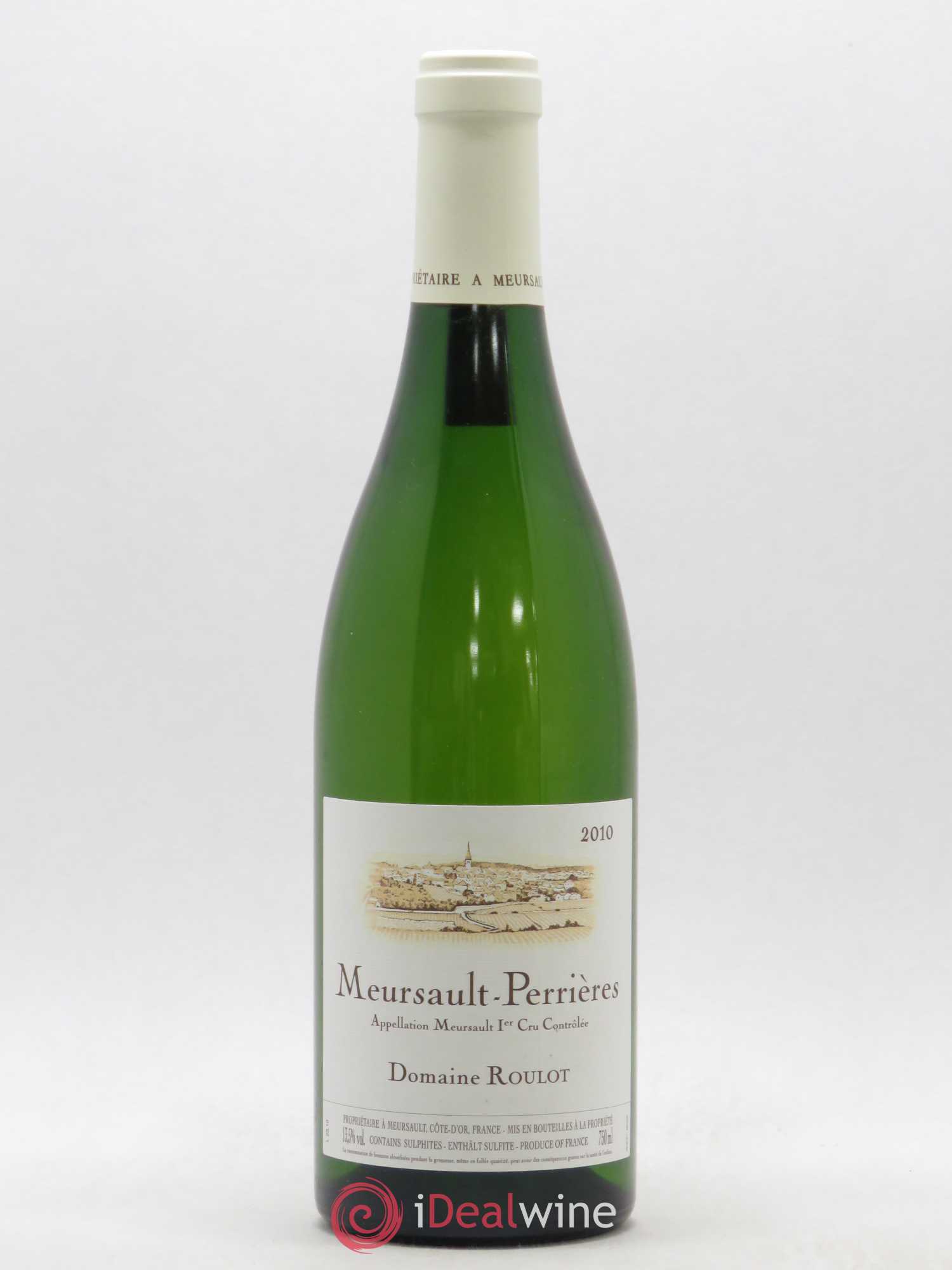 Meursault 1er Cru Perrières Roulot (Domaine) 2010 - Lot de 1 bouteille - 0