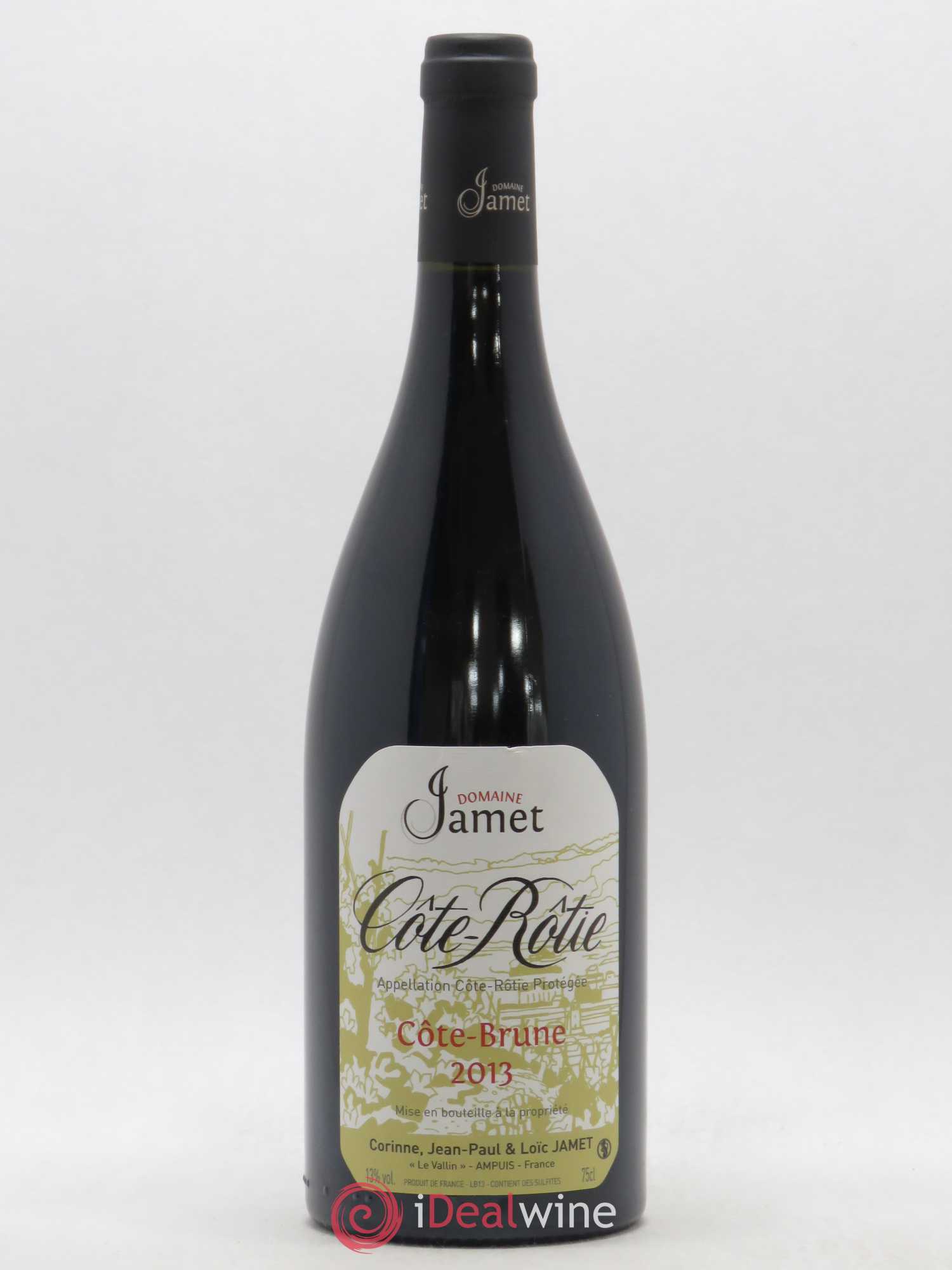 Côte-Rôtie Côte Brune Jamet (Domaine) 2013 - Lot de 1 bouteille - 0