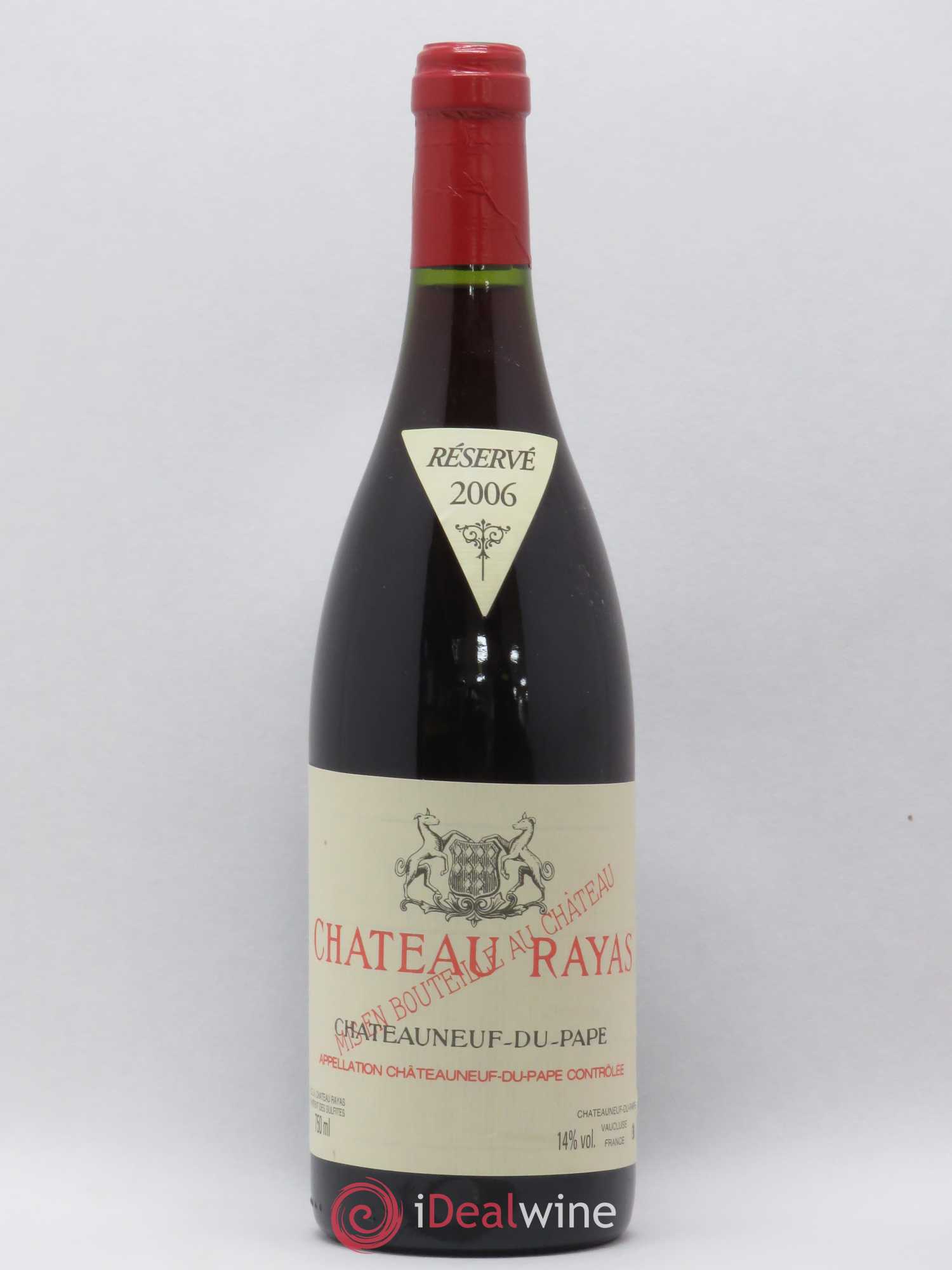 Châteauneuf-du-Pape Château Rayas Emmanuel Reynaud 2006 - Lot de 1 bouteille - 0
