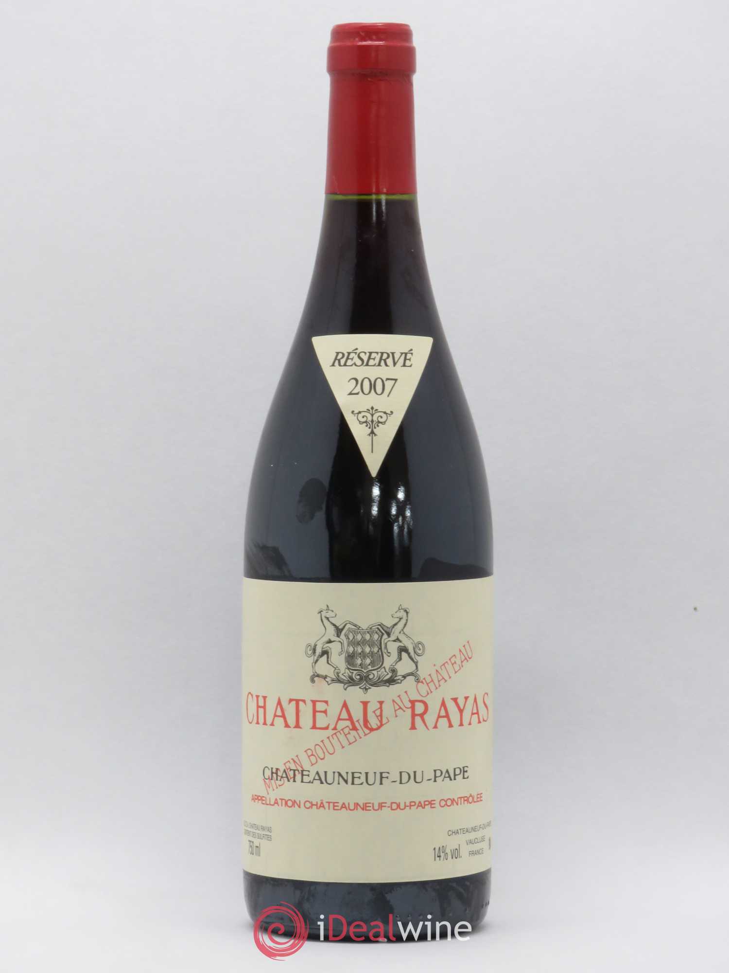 Châteauneuf-du-Pape Château Rayas Emmanuel Reynaud 2007 - Lot de 1 bouteille - 0