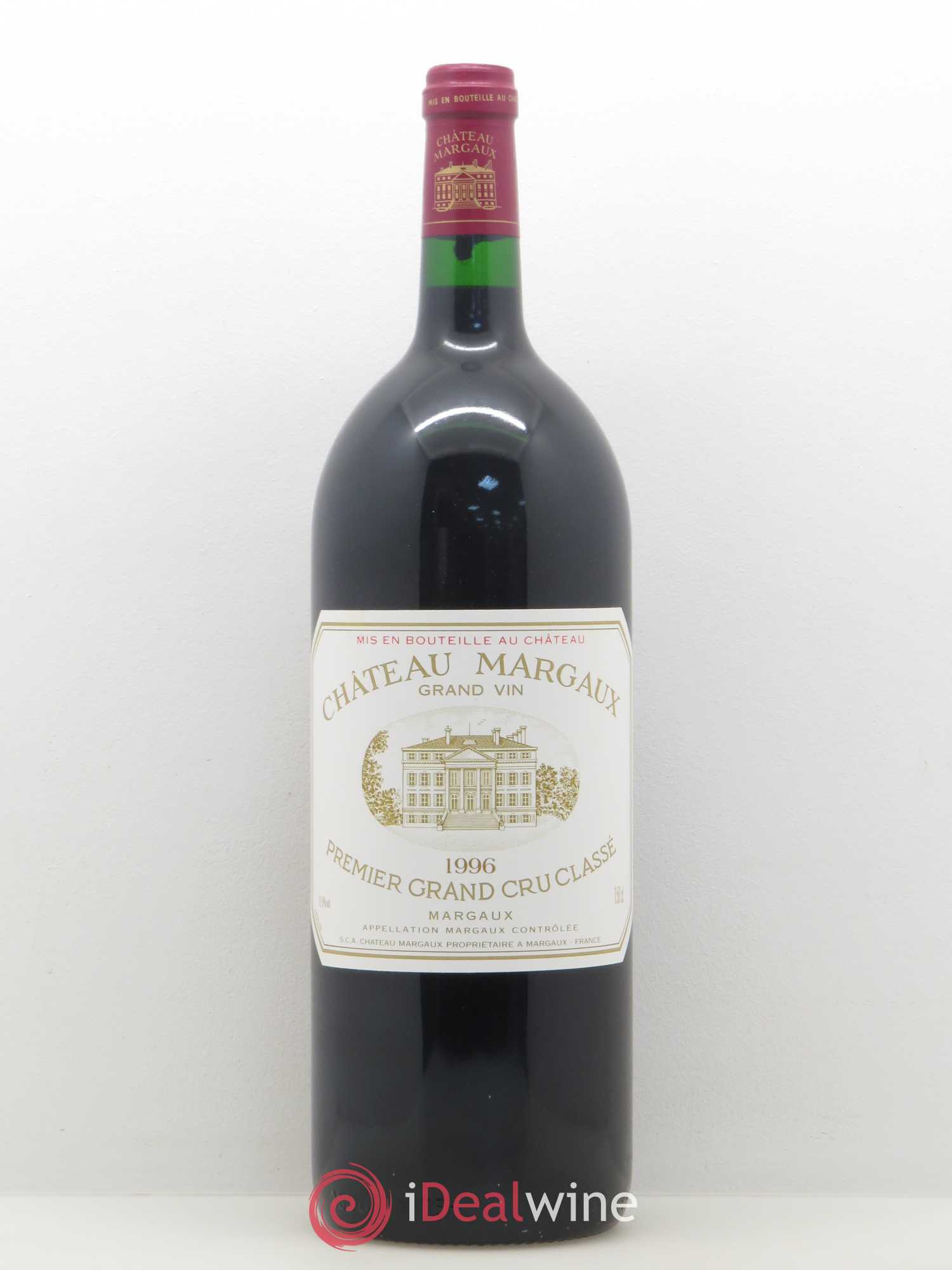 Château Margaux 1er Grand Cru Classé 1996 - Lot de 1 magnum - 0