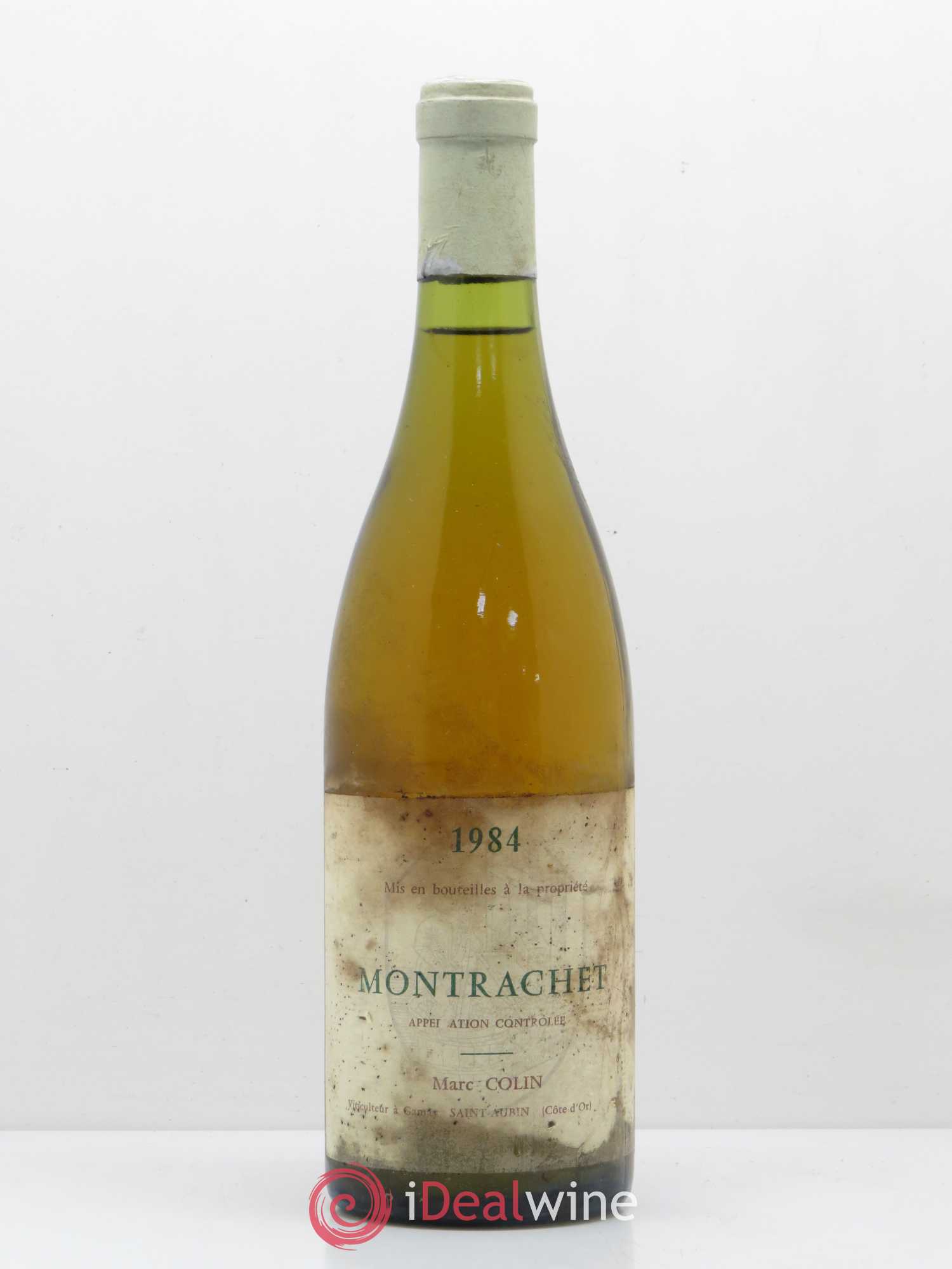 Montrachet Grand Cru Marc Colin & Fils 1984 - Lot de 1 bouteille - 0