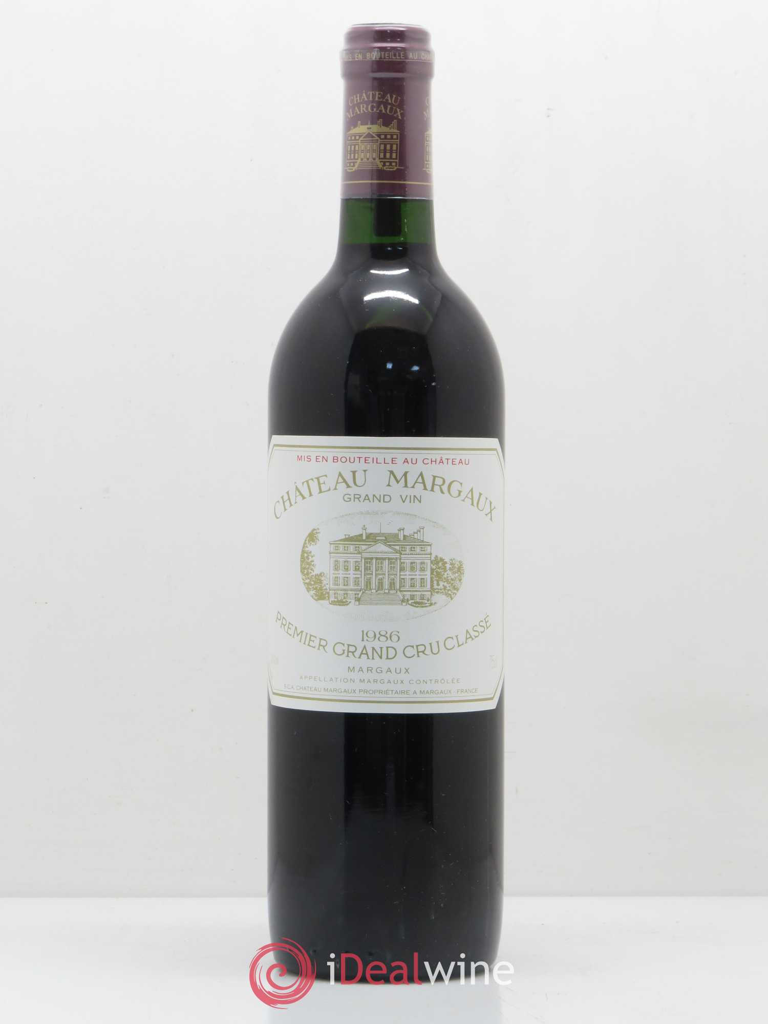 Château Margaux 1er Grand Cru Classé 1986 - Lot de 1 bouteille - 0