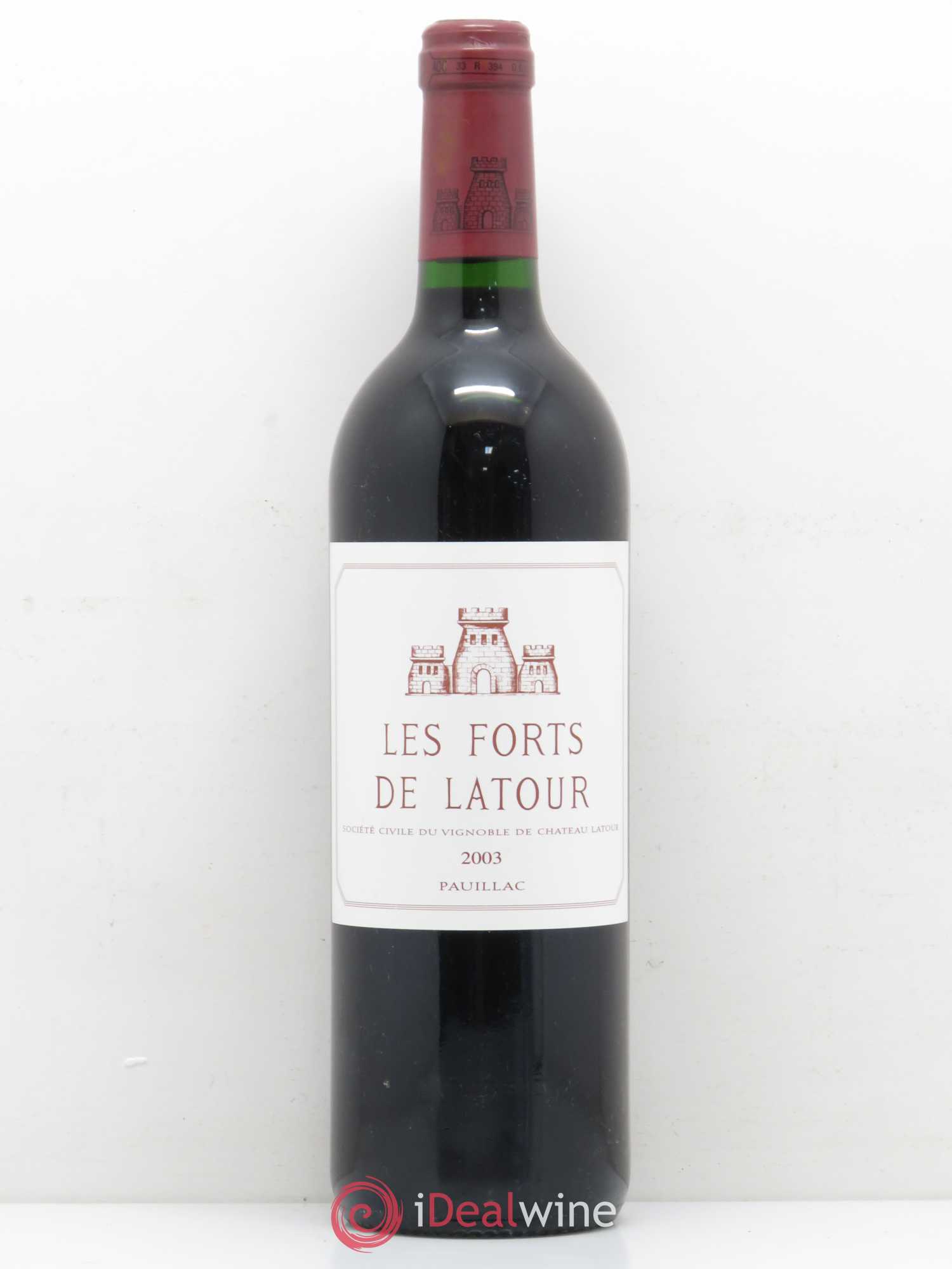 Les Forts de Latour Second Vin 2003 - Lot de 1 bouteille - 0