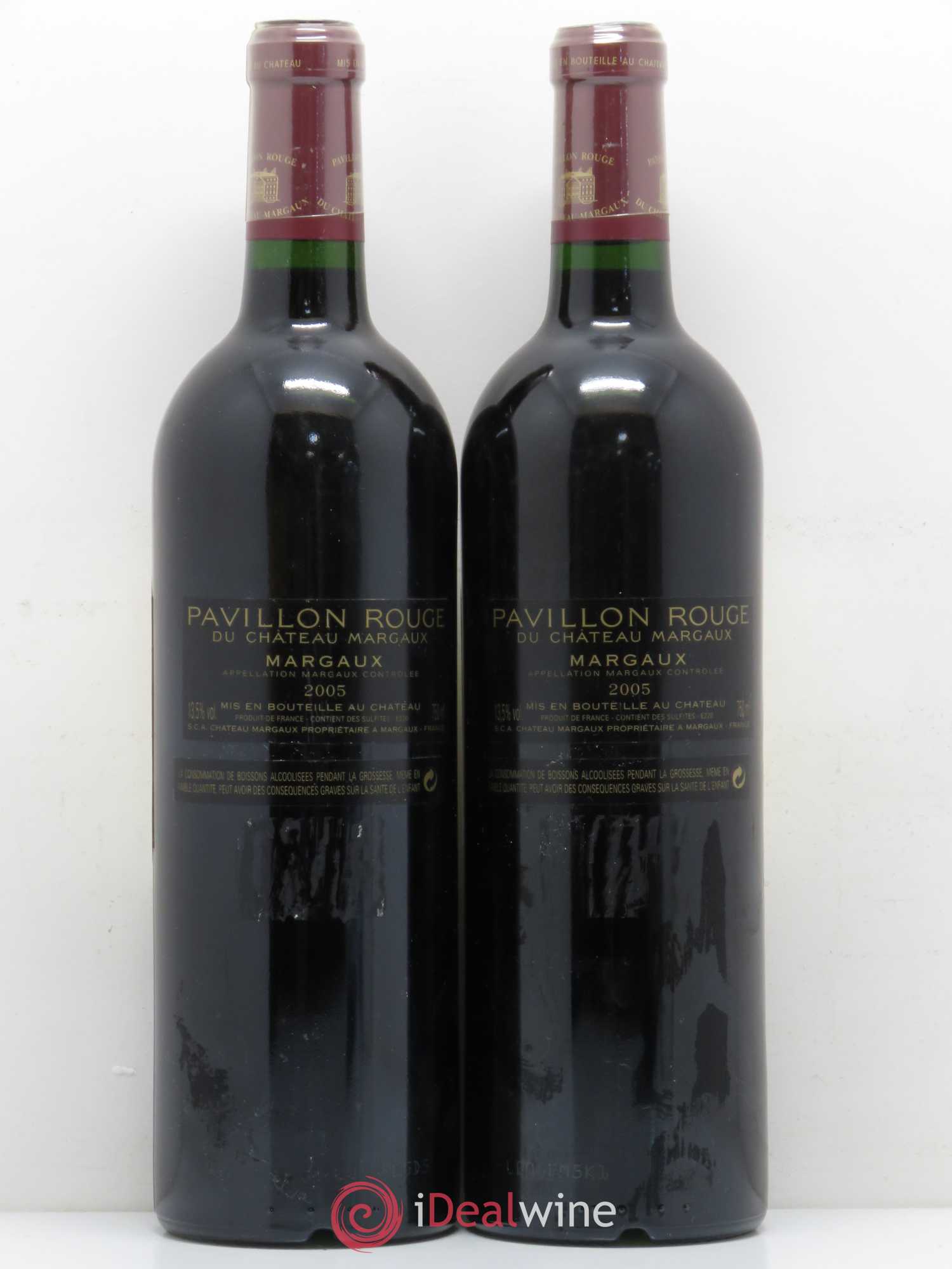 Pavillon Rouge du Château Margaux Second Vin 2005 - Lot de 2 bouteilles - 1