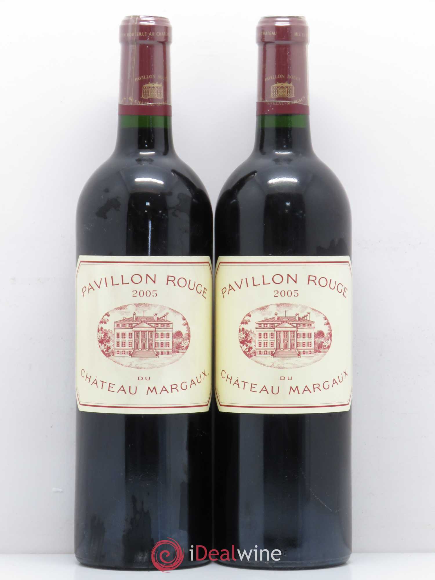 Pavillon Rouge du Château Margaux Second Vin 2005 - Lot de 2 bouteilles - 0