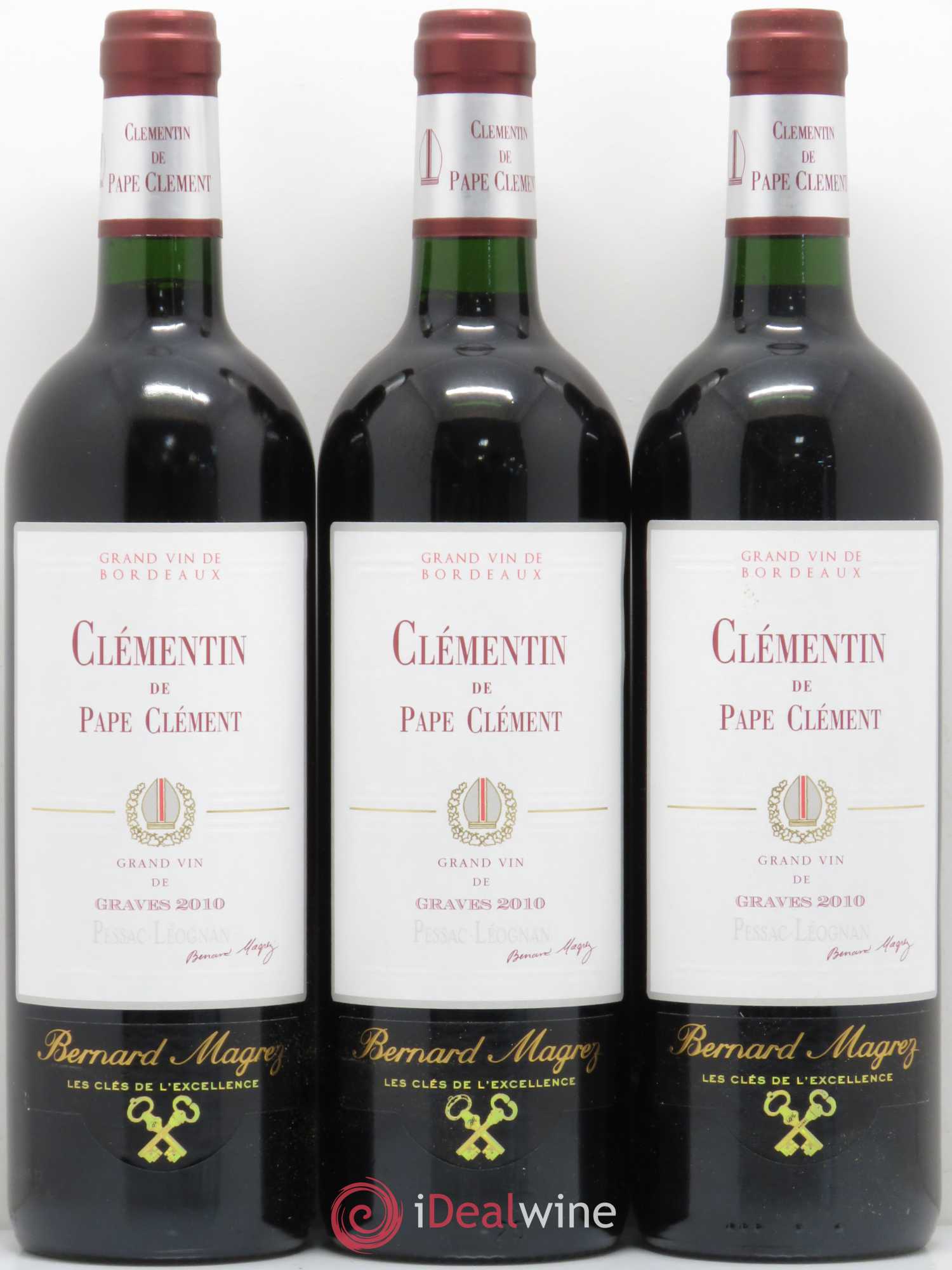 Le Clémentin de Pape Clément Second Vin 2010 - Lot de 6 bouteilles - 1