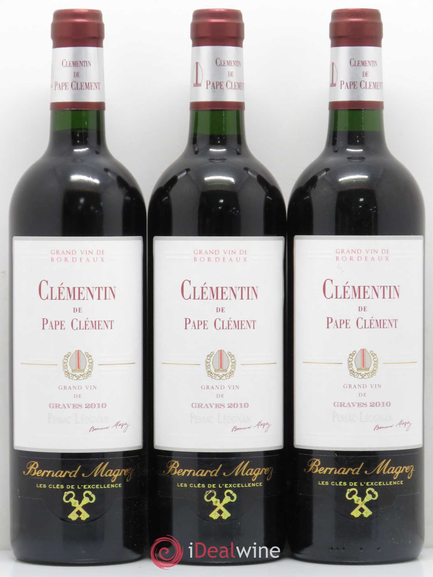 Le Clémentin de Pape Clément Second Vin 2010 - Lot de 6 bouteilles - 2