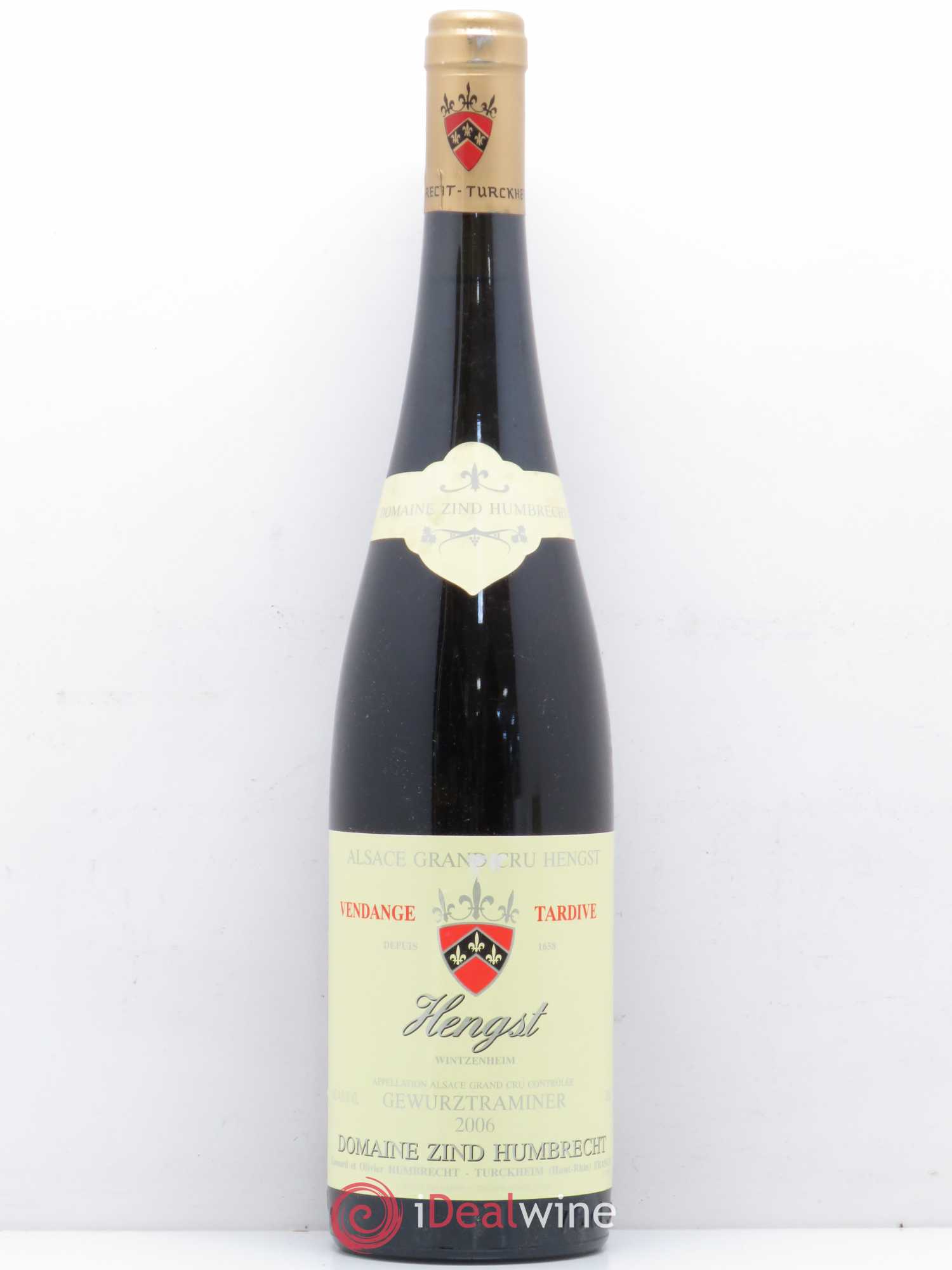 Alsace Gewurztraminer Grand Cru Hengst Zind-Humbrecht (Domaine) 2006 - Lot de 1 bouteille - 0