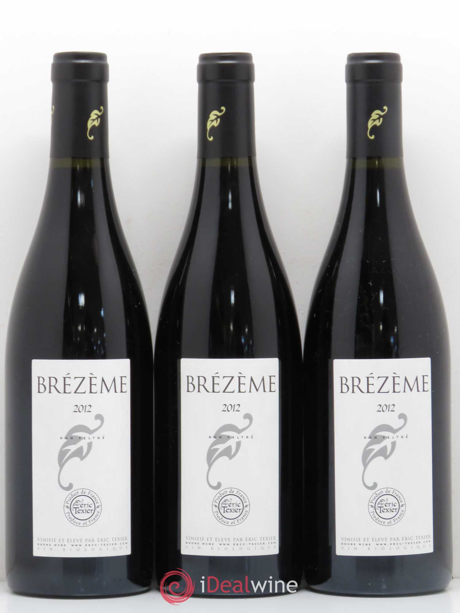 Côtes-du-Rhône Brézème Eric Texier 2012 - Posten von 3 Flaschen - 0
