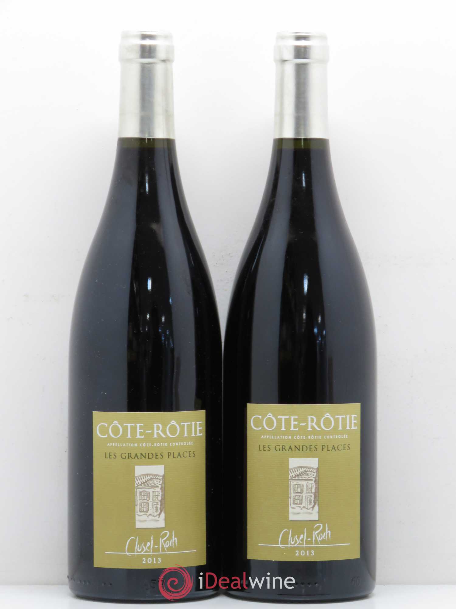 Côte-Rôtie Les Grandes Places Clusel-Roch 2013 - Lot de 2 bouteilles - 0