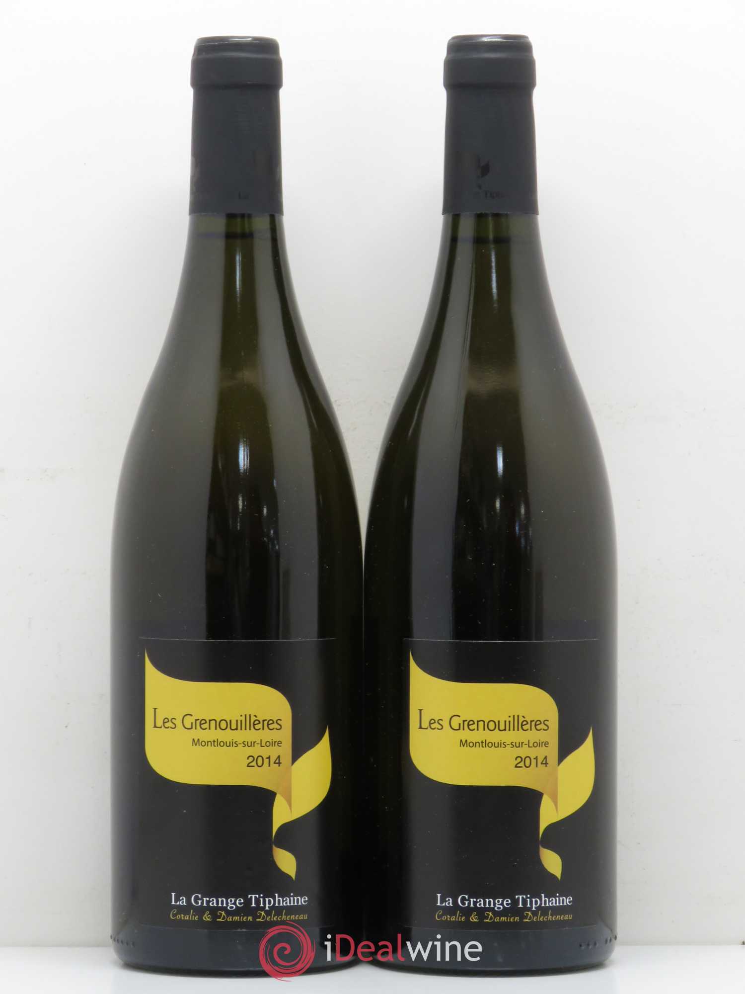 Montlouis-sur-Loire Les grenouillères La Grange Tiphaine 2014 - Posten von 2 Flaschen - 0