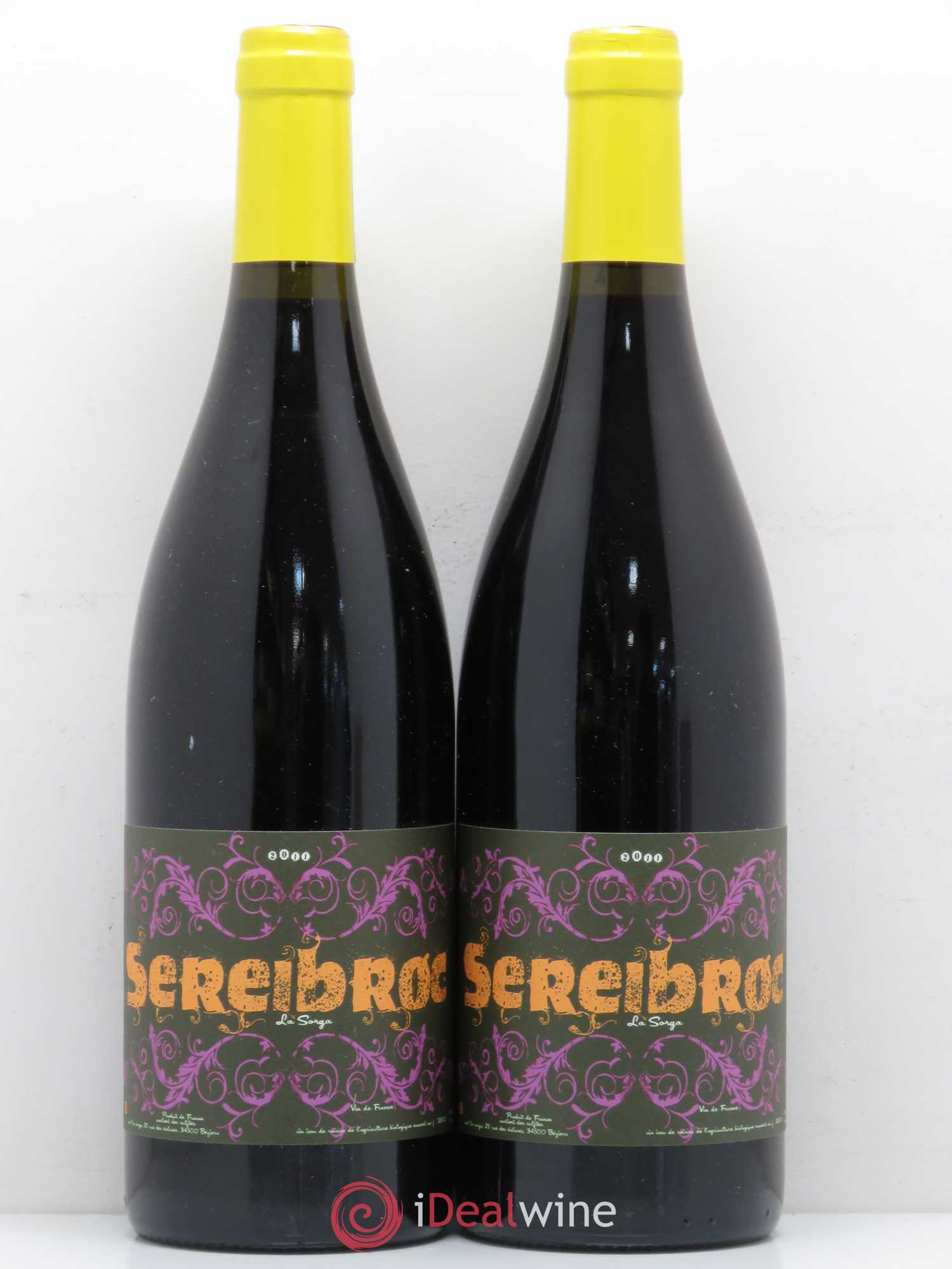 Vin de France Sereibroc La Sorga 2011 - Posten von 2 Flaschen - 0