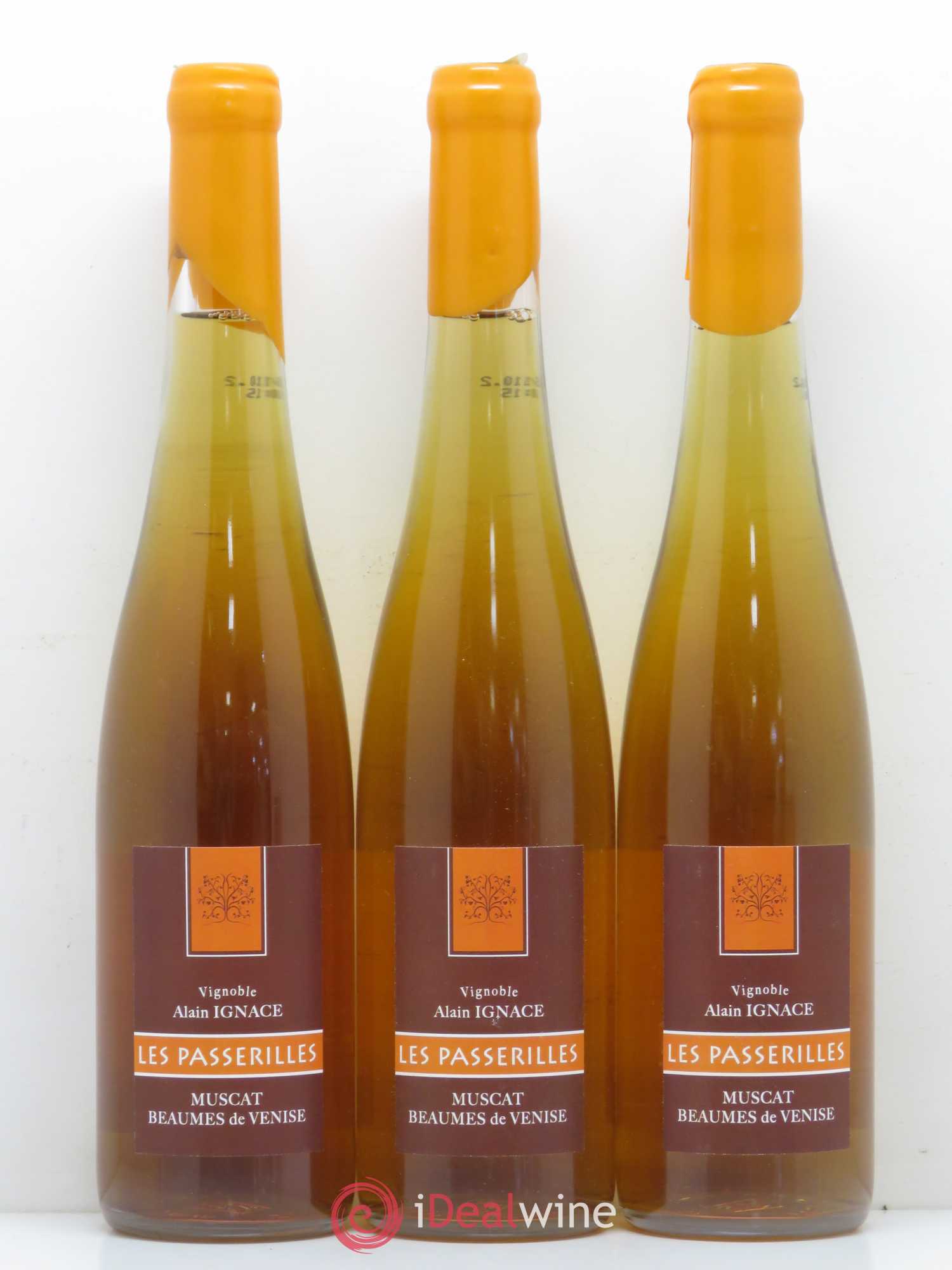 Divers Muscat de Beaumes de Venise Passerillé Vignoble Alain Ignace 2013 - Lot de 5 bouteilles - 1