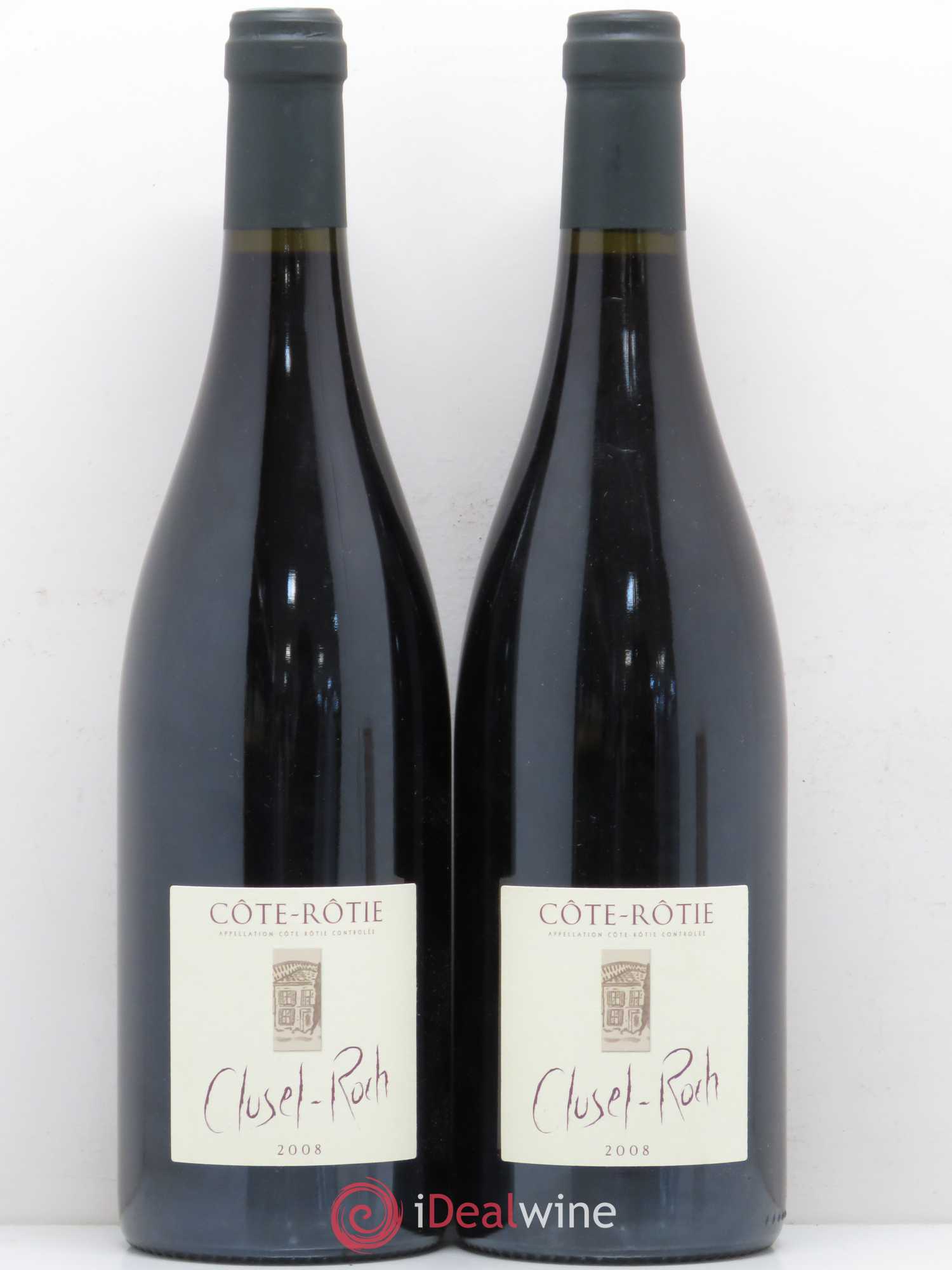 Côte-Rôtie Clusel-Roch 2008 - Posten von 2 Flaschen - 0