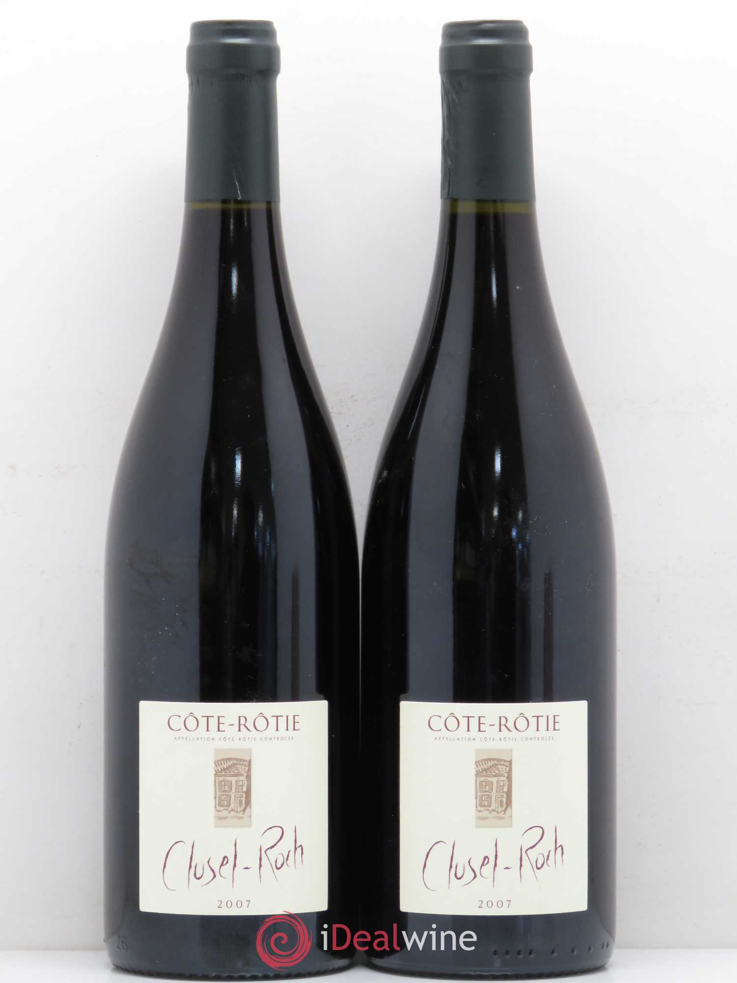 Côte-Rôtie Clusel-Roch 2007 - Lot de 2 bouteilles - 0