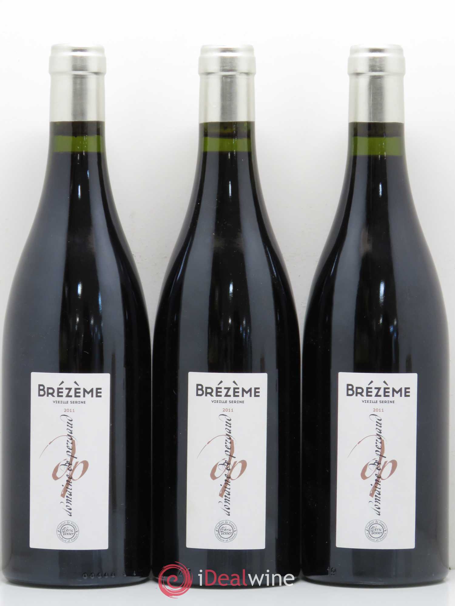 Côtes-du-Rhône Brézème Domaine de Pergaud Vieilles Serines Eric Texier 2011 - Posten von 3 Flaschen - 0
