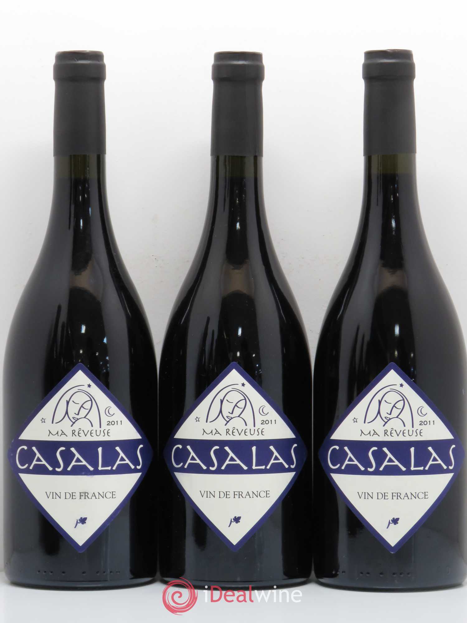 Divers Vin de France Ma Rêveuse Mas de Casalas 2011 - Posten von 6 Flaschen - 1