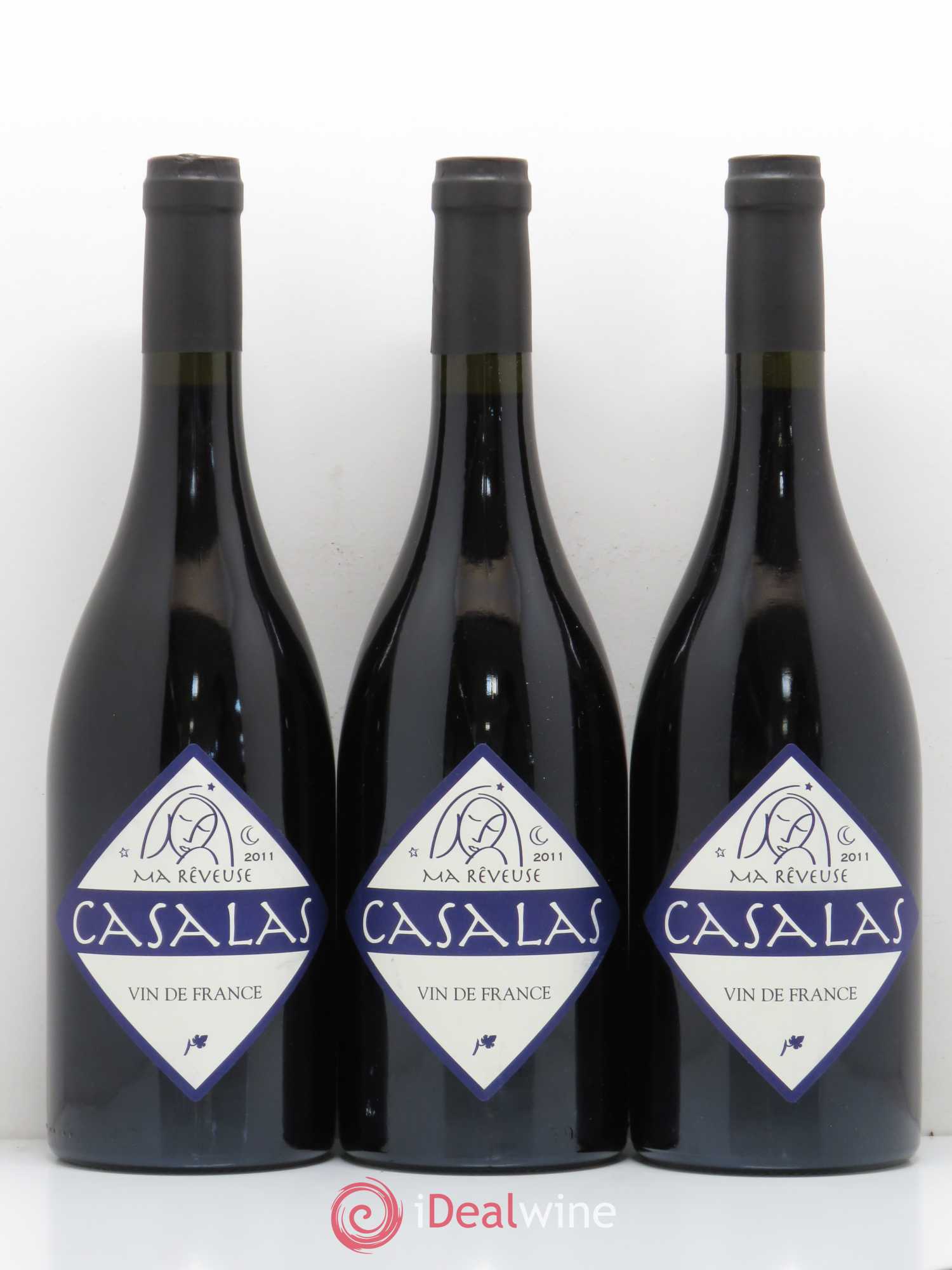 Divers Vin de France Ma Rêveuse Mas de Casalas 2011 - Posten von 6 Flaschen - 3