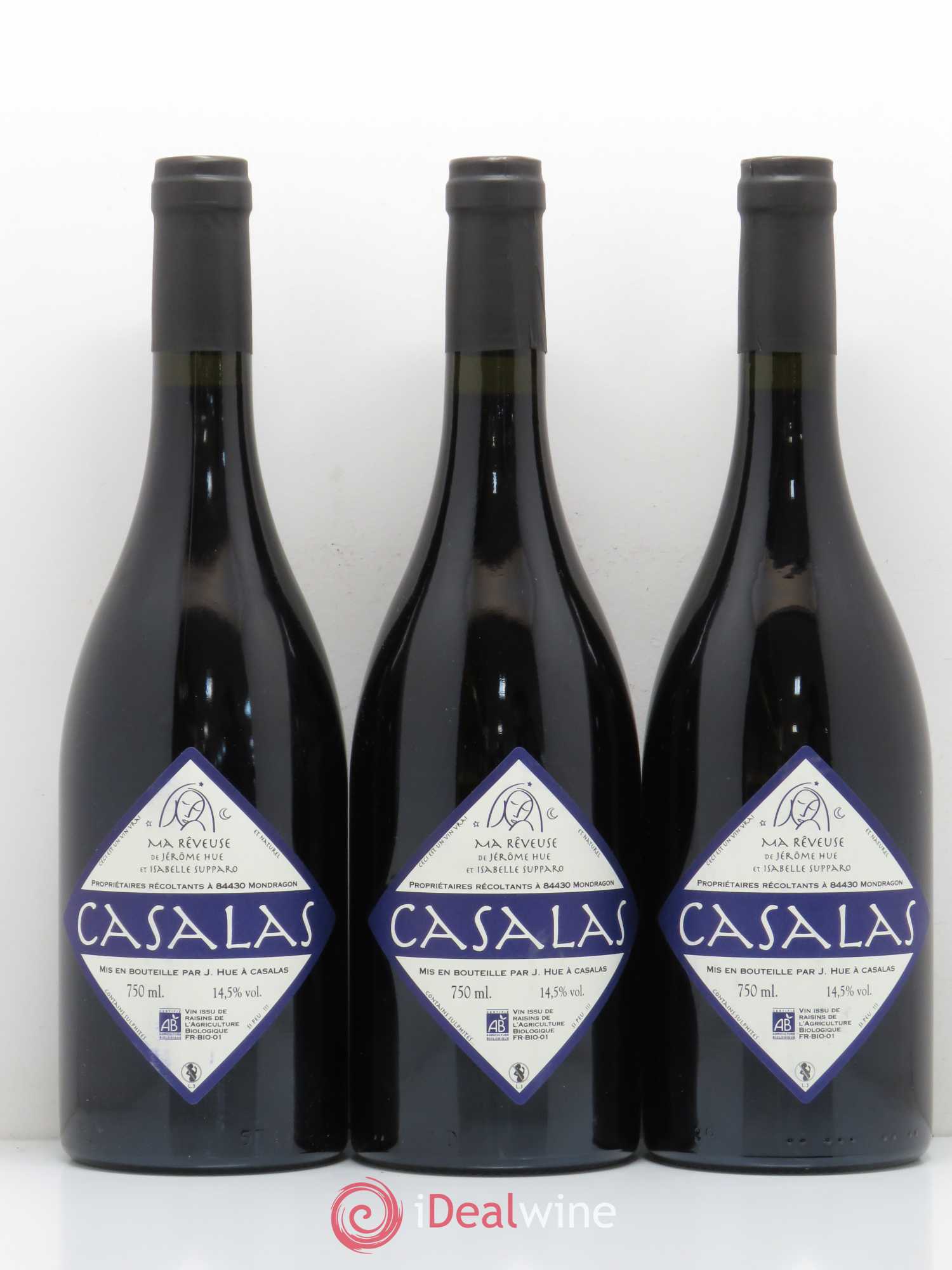 Divers Vin de France Ma Rêveuse Mas de Casalas 2011 - Posten von 6 Flaschen - 4